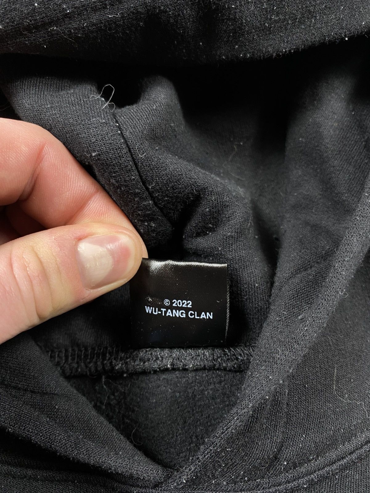 Wu-Tang Clan Wu Tang Clan Mens Black Hoodie With Big Centre Logo Size L Size US L / EU 52-54 / 3 - 8 Thumbnail