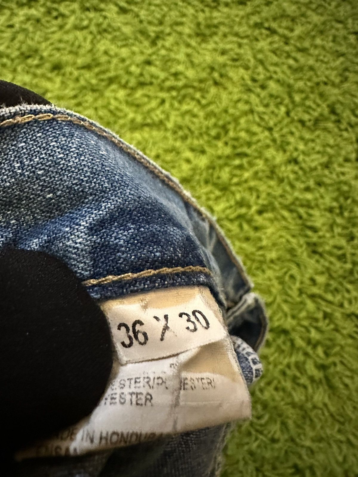 Dickies × Vintage Rare Vintage Dickies Flannel Lined Denim Shorts Size 34 Size US 34 / EU 50 - 7 Thumbnail