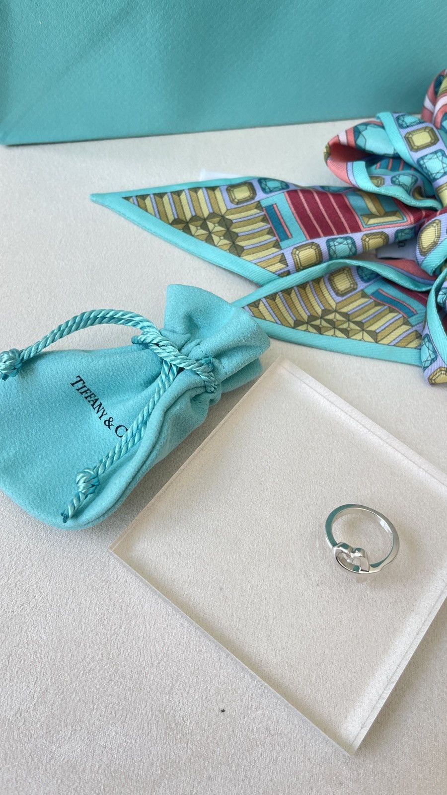 Tiffany & Co. Tiffany & Co. Open Heart Ring in Silver size 6 $300 NEW Size ONE SIZE - 13 Thumbnail