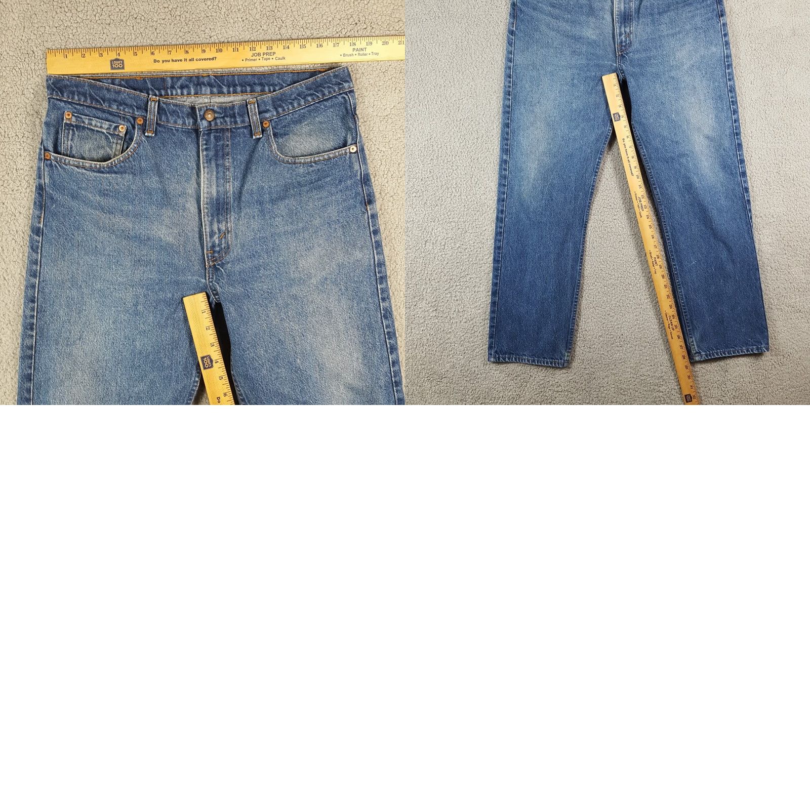 Levi's VINTAGE Levi's 505 Jeans Men's Size 38x30 Regular Fit Straight Leg Denim Blue 80s 90s Punk Rock Grunge Y2K Canada Size US 38 / EU 54 - 8 Thumbnail