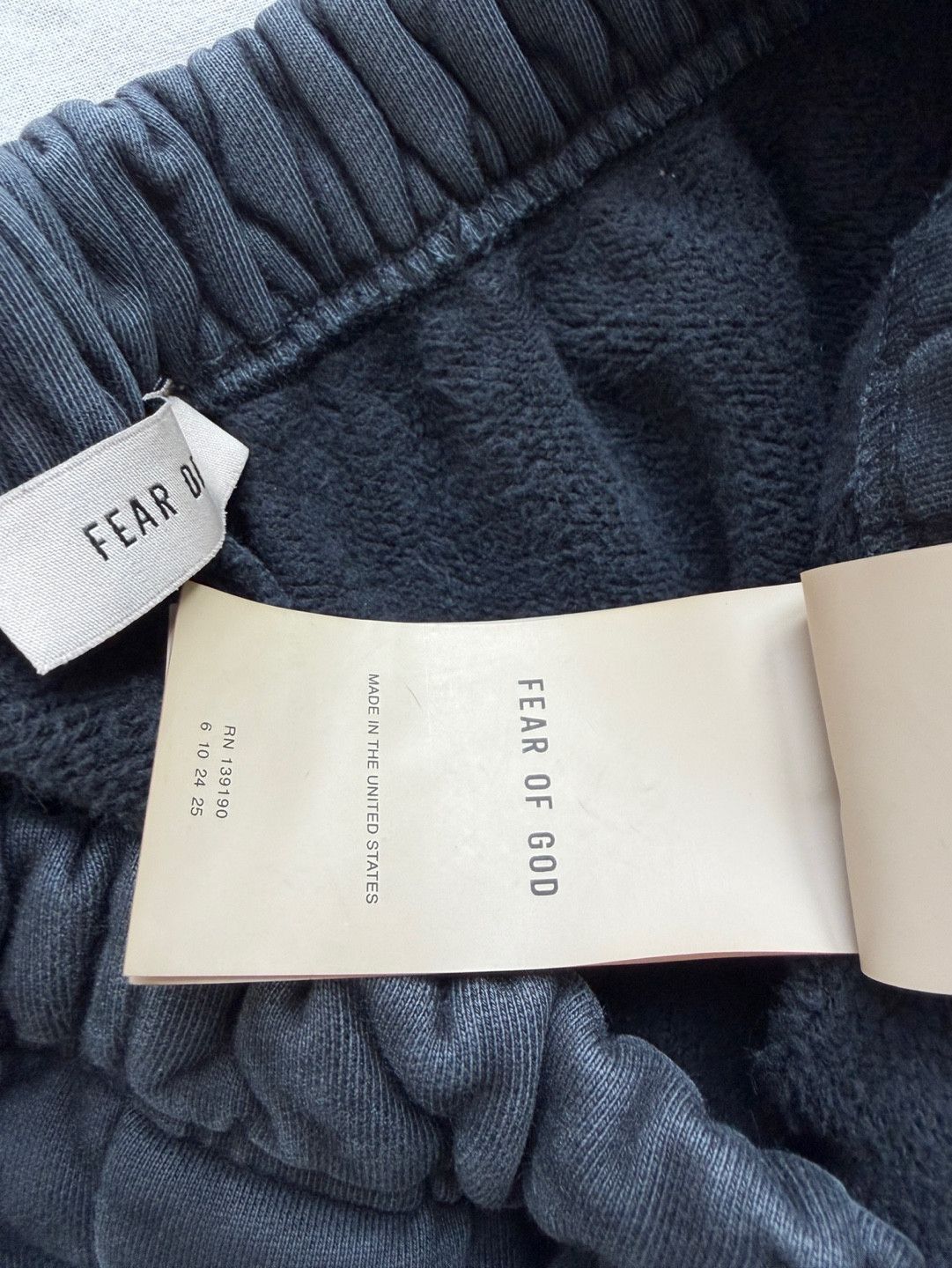 Fear of God Forum Sweatpants in vintage wash Black 8th Eternal 7th FOG Size US 32 / EU 48 - 14 Thumbnail