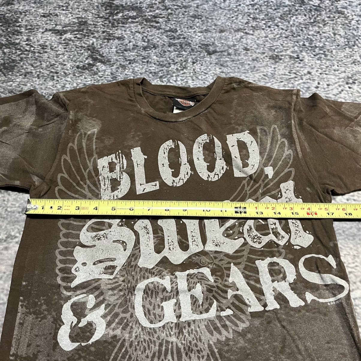 Harley Davidson Vintage Y2K Harley Davidson Grunge Skater Wings T Shirt Size US S / EU 44-46 / 1 - 7 Thumbnail