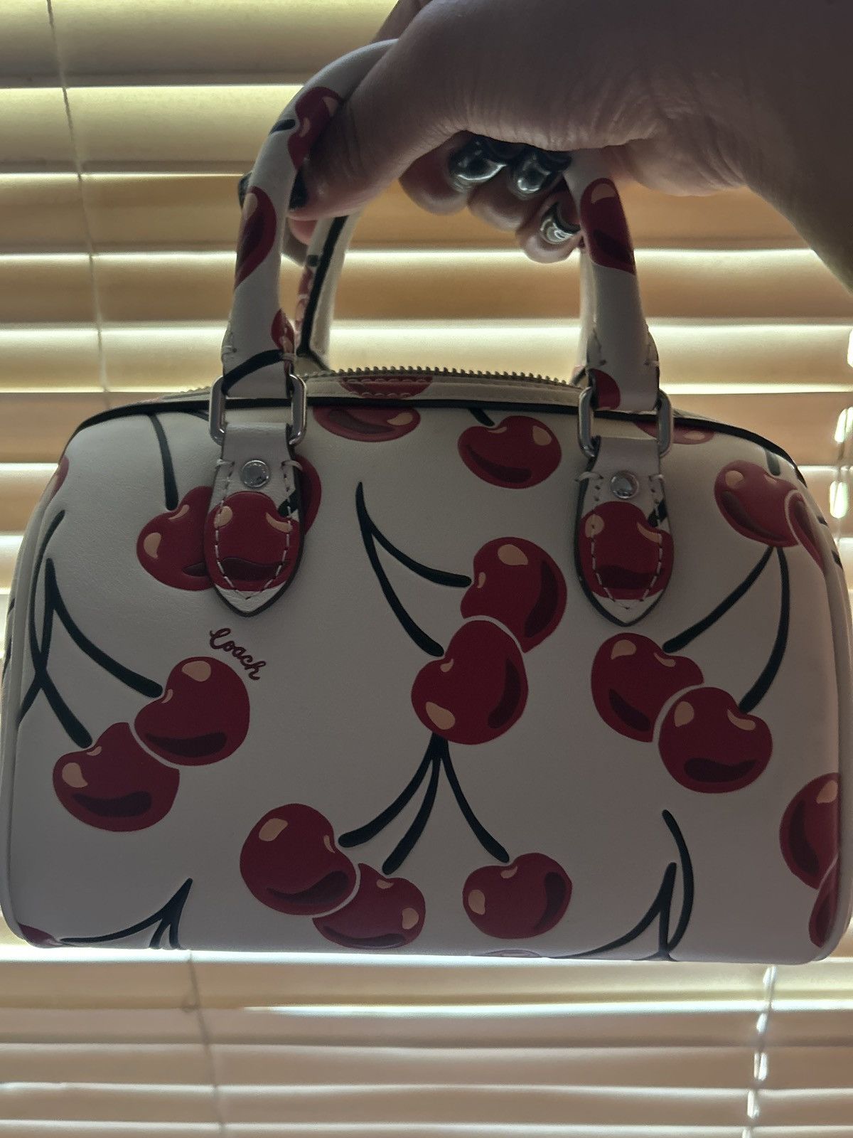 Coach Coach Cherry Rowan Satchel Size ONE SIZE - 2 Thumbnail