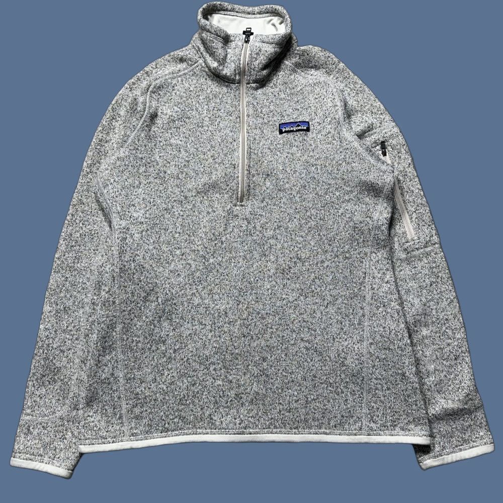 Patagonia Patagonia Better Sweater 1/4 Zip Women's M Gray/Brown Fleece Pullover Jacket Size M / US 6-8 / IT 42-44 - 1 Thumbnail