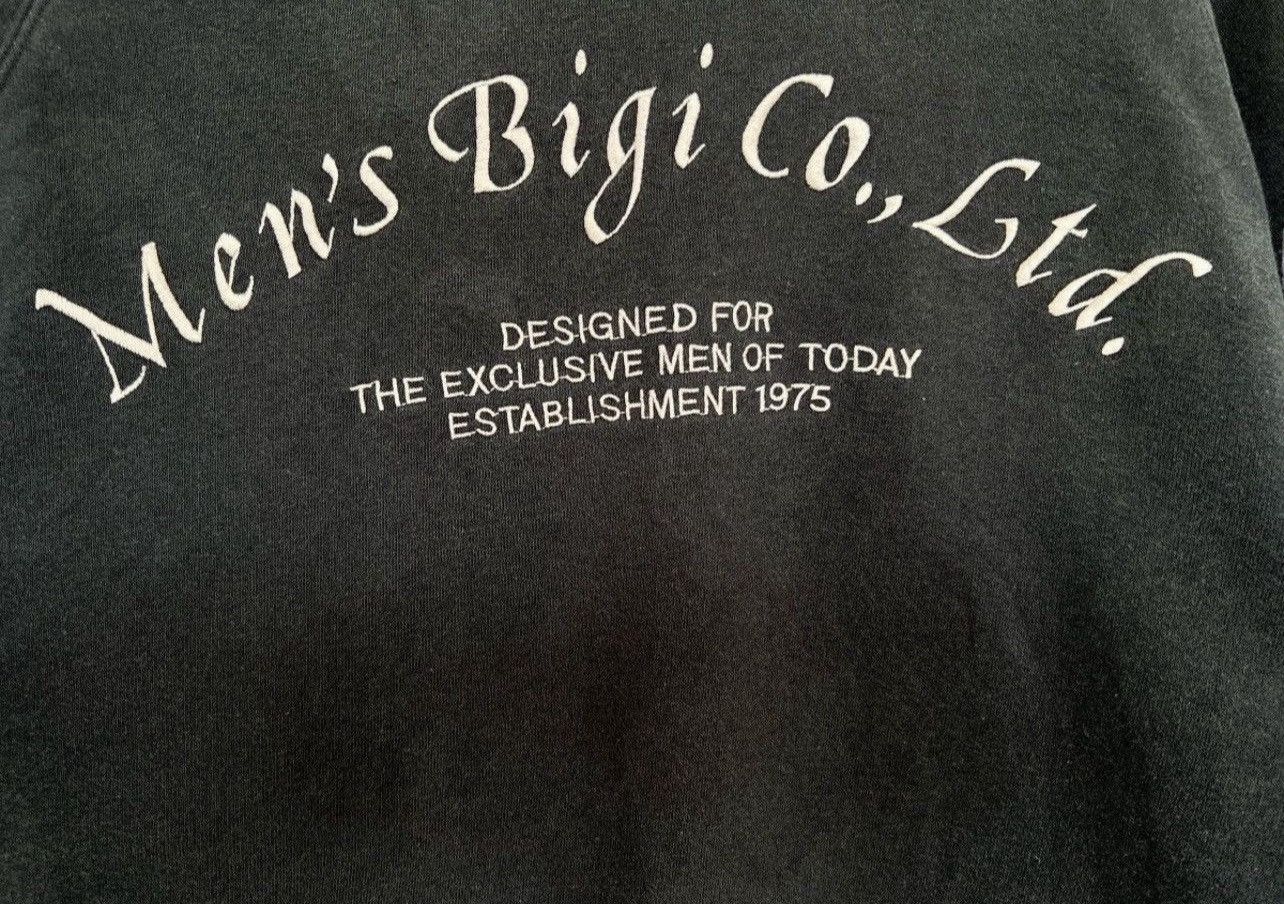 BIGI Vintage Men’s Bigi Sweatshirt Embroidered Spellout Sweater Size US L / EU 52-54 / 3 - 3 Thumbnail