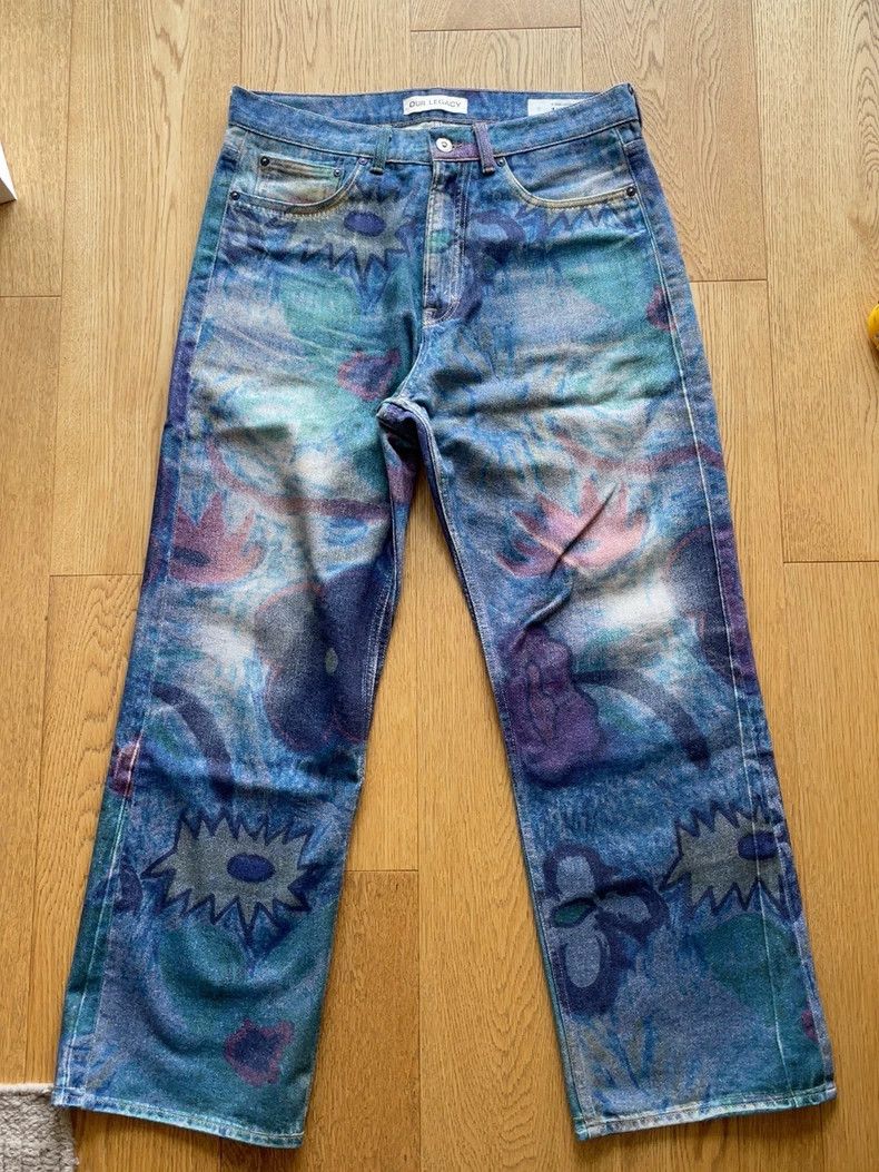 Our Legacy Our Legacy size32 Patch jeans Size US 32 / EU 48 - 1 Thumbnail