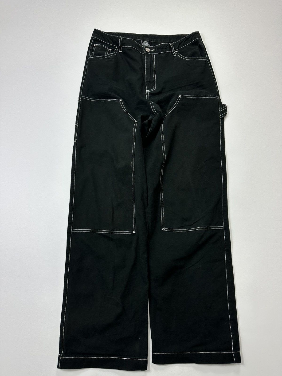 Santa Cruz Skateboards Santa Cruz Double Knee Baggy Pants Black Size US 34 / EU 50 - 6 Thumbnail