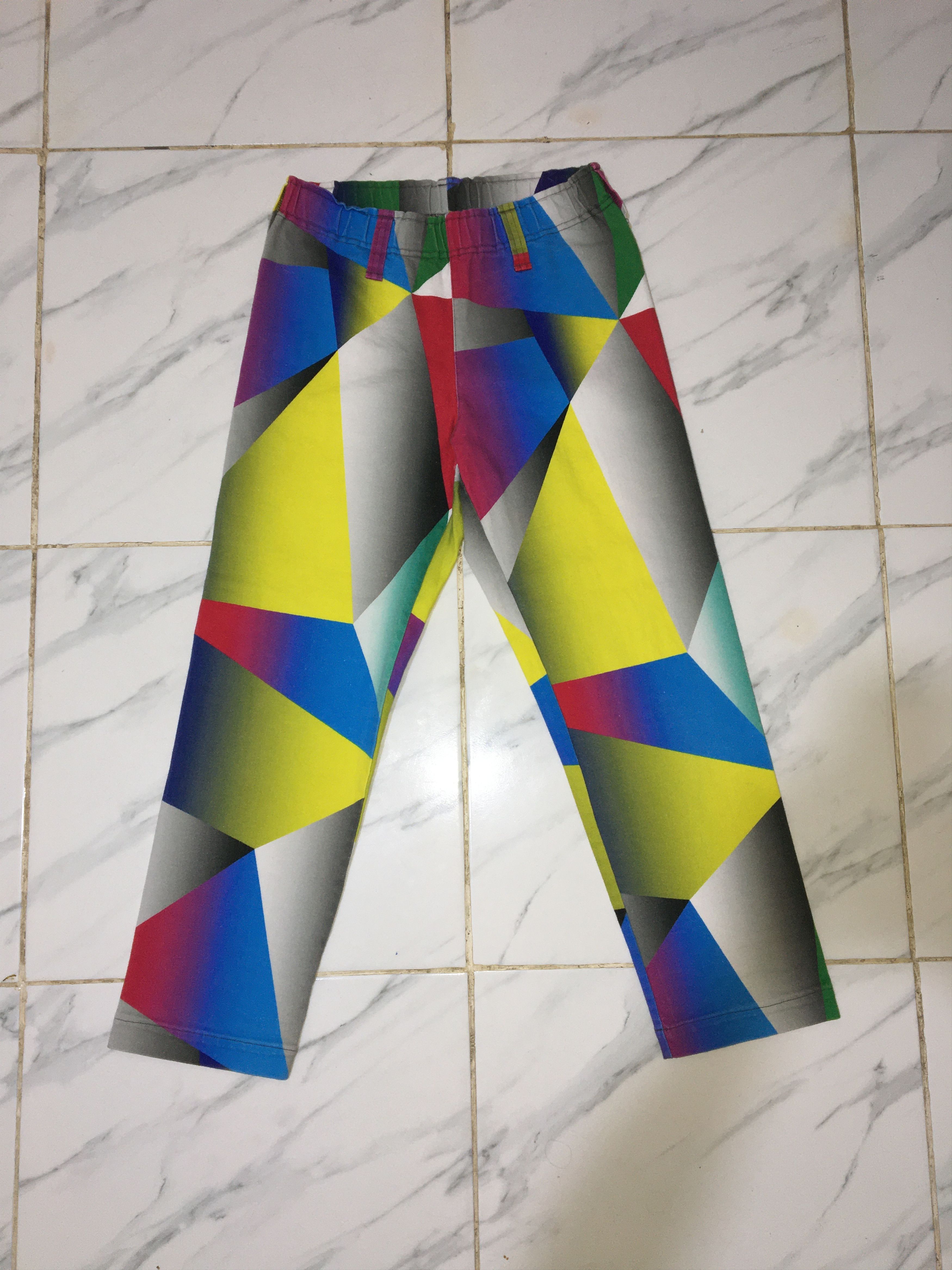 Designer PANTS ISSEY MIYAKE ME MULTICOLOR Size US 29 - 1 Thumbnail