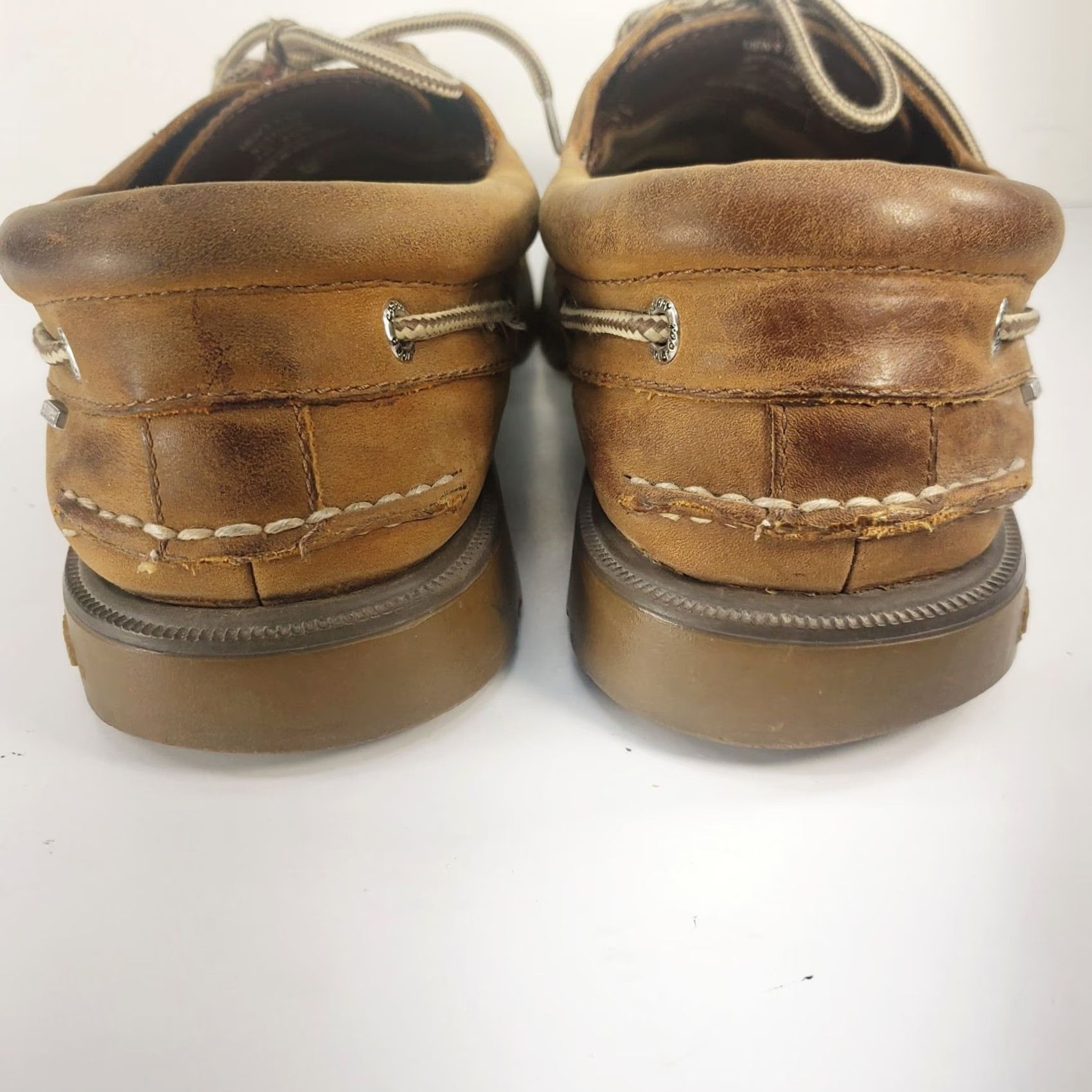 Sperry Sperry Top Sider Men's 9.5M Lugged Lace Shoe STS10086 Brown Leather Waterproof Boat Shoe Casual Size US M / EU 48-50 / 2 - 7 Thumbnail