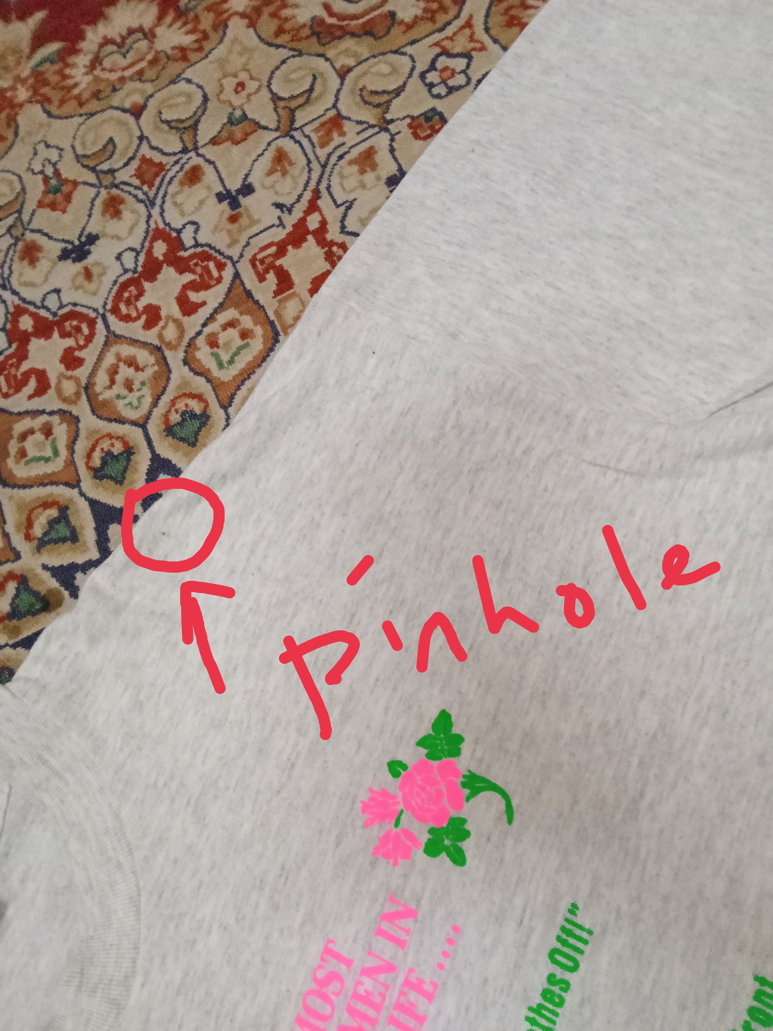 Vintage Vintage Unbrand Rare Funny Wording Distressed T Shirt Size US XL / EU 56 / 4 - 6 Thumbnail