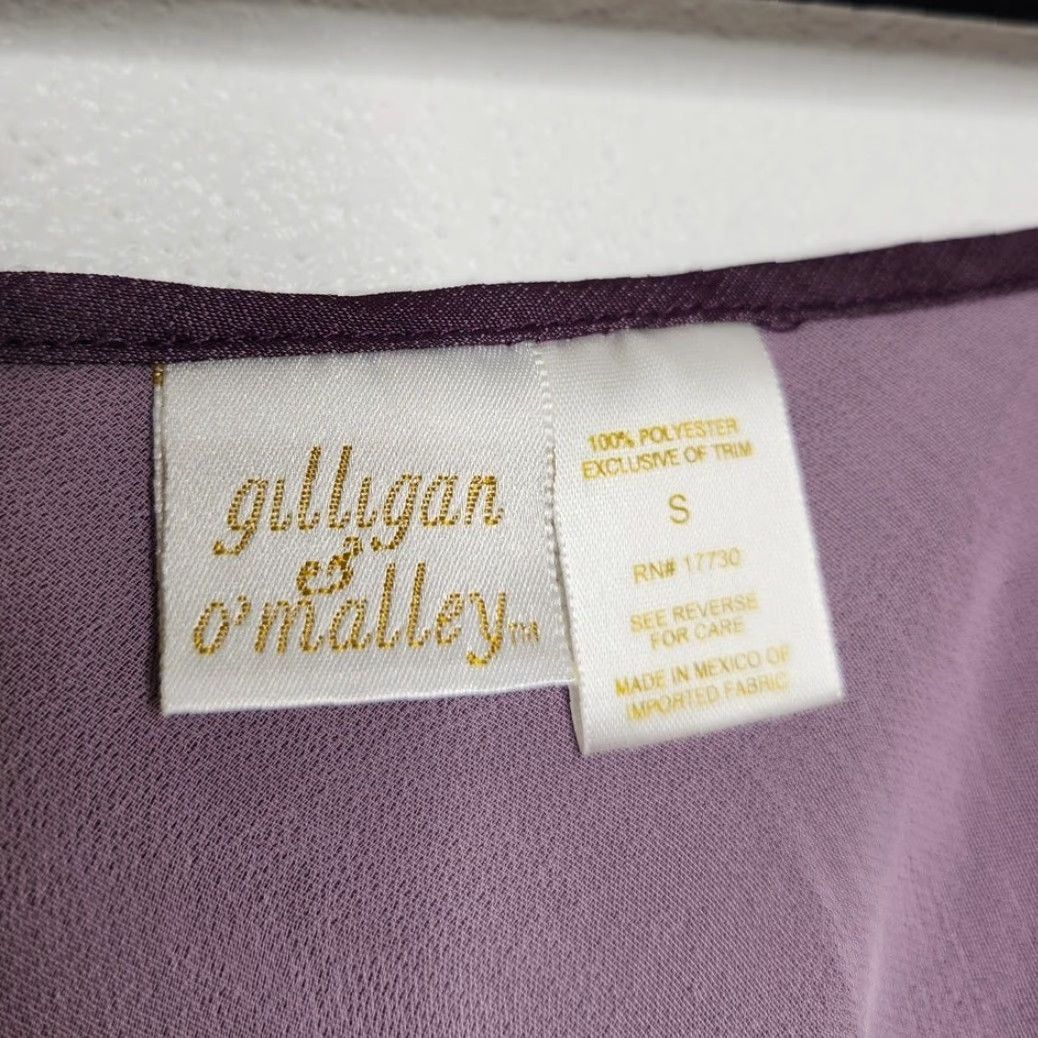 Vintage VINTAGE Gilligan O'Malley Dress Midi Women Small Purple Slip Dress Lace Witchy Fairy Goth Whimsy 90s Cami Tank Size S / US 4 / IT 40 - 6 Thumbnail
