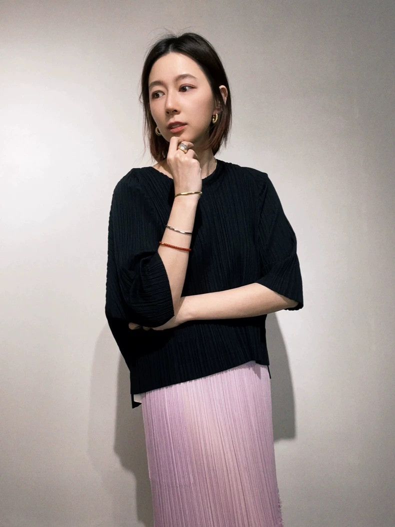 Issey Miyake Issey Miyake Dark blue long sleeves Size L / US 10 / IT 46 - 5 Thumbnail