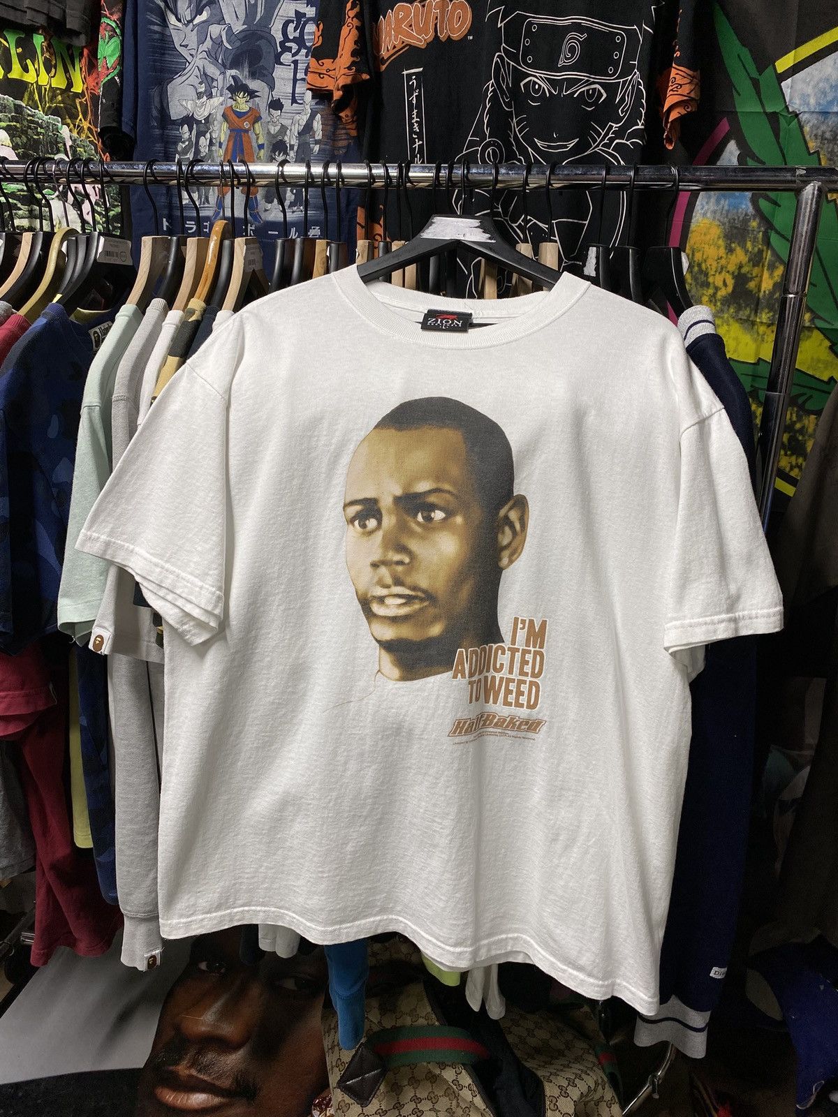 Vintage 00’ Dave Chappelle Half Baked Movie Shirt Large