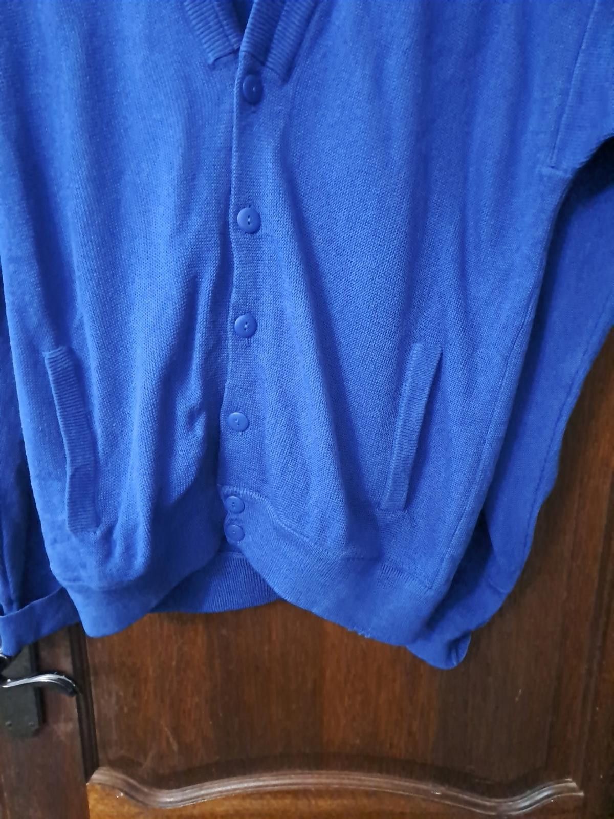 Lacoste Vintage Lacoste Mens Cardigan Size M Royal Blue Size US M / EU 48-50 / 2 - 4 Thumbnail