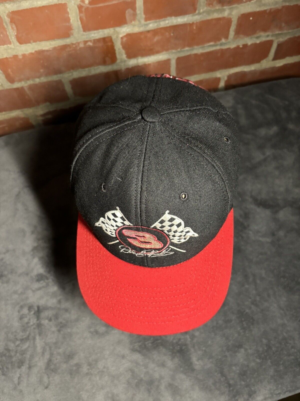 NASCAR Vintage 90s Nutmeg Dale Earnhardt Intimidator Snapback Hat Size ONE SIZE - 5 Thumbnail