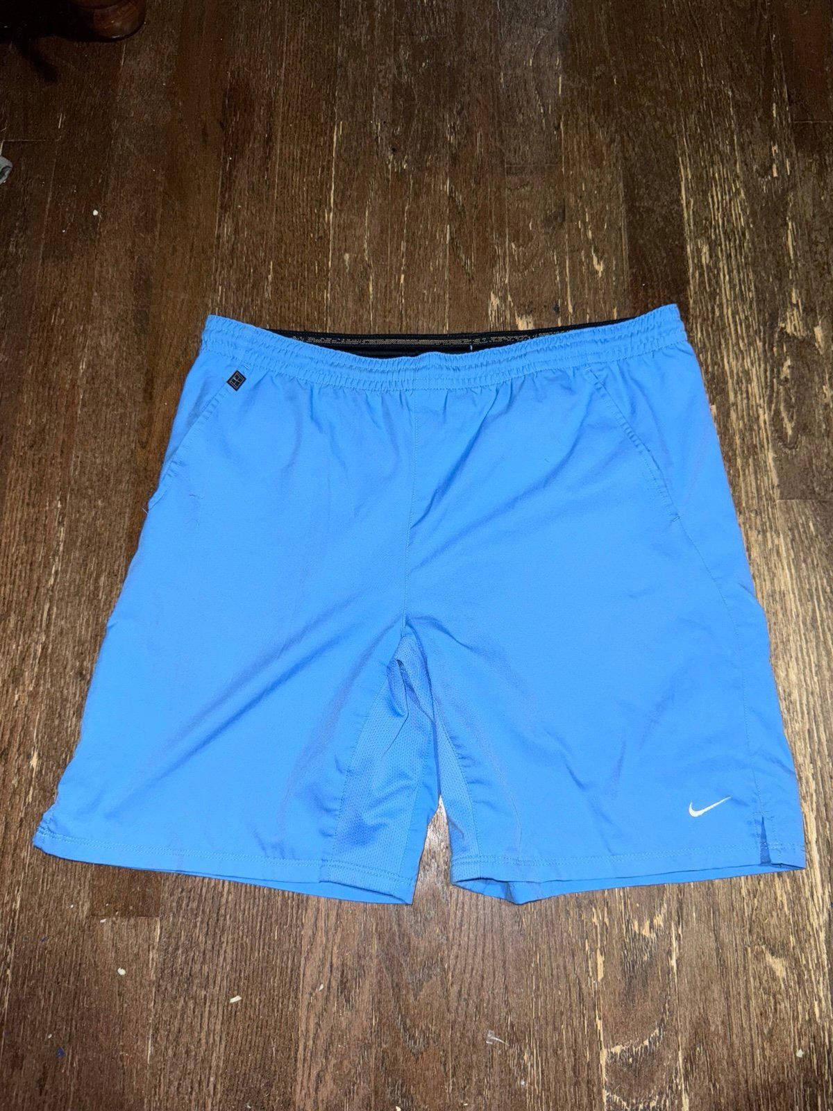Nike Vintage Y2K Nike Court Shorts Baby Blue Rare Sz S Grail Size US 32 / EU 48 - 2 Thumbnail