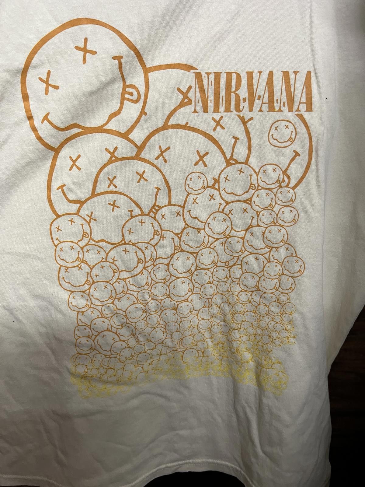 Designer Sleeveless Nirvana Smiles Shirt Sleeveless Denime Japan Size US S / EU 44-46 / 1 - 3 Thumbnail