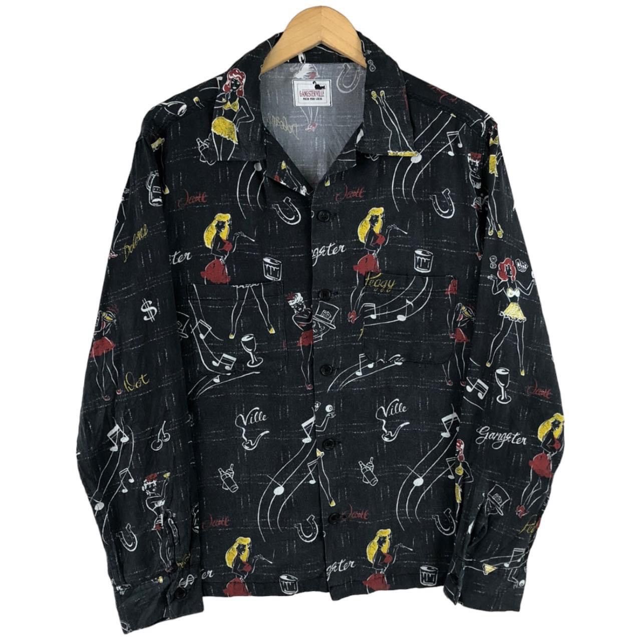 Japanese Brand Gangsterville shirt Size US L / EU 52-54 / 3 - 1 Thumbnail