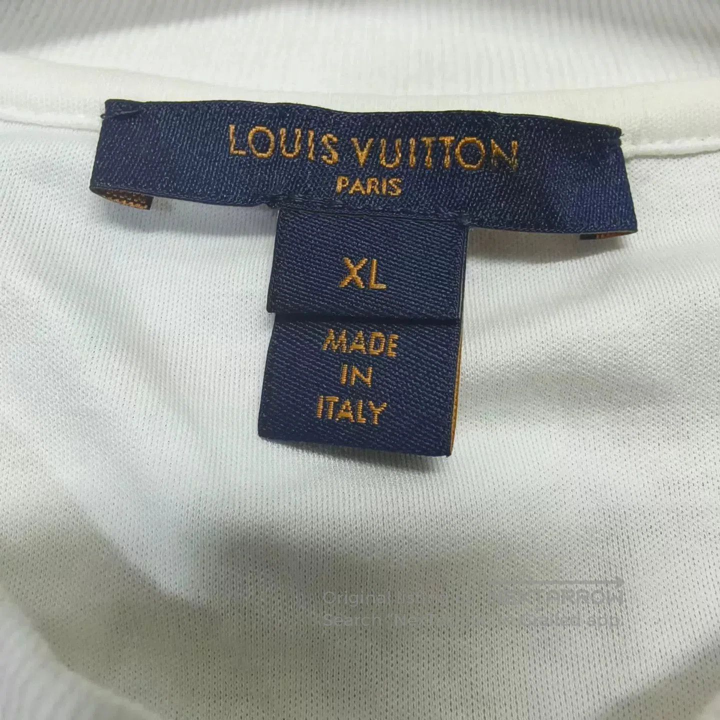 Louis Vuitton Louis Vuitton Gradient Logo Ruffle Sleeve T. Size US XL / EU 56 / 4 - 4 Thumbnail
