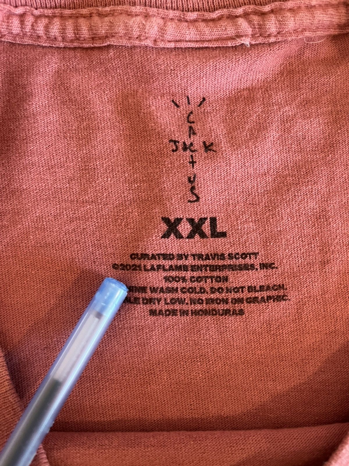 Travis Scott Cactus jack tech shirt Size US XXL / EU 58 / 5 - 3 Thumbnail