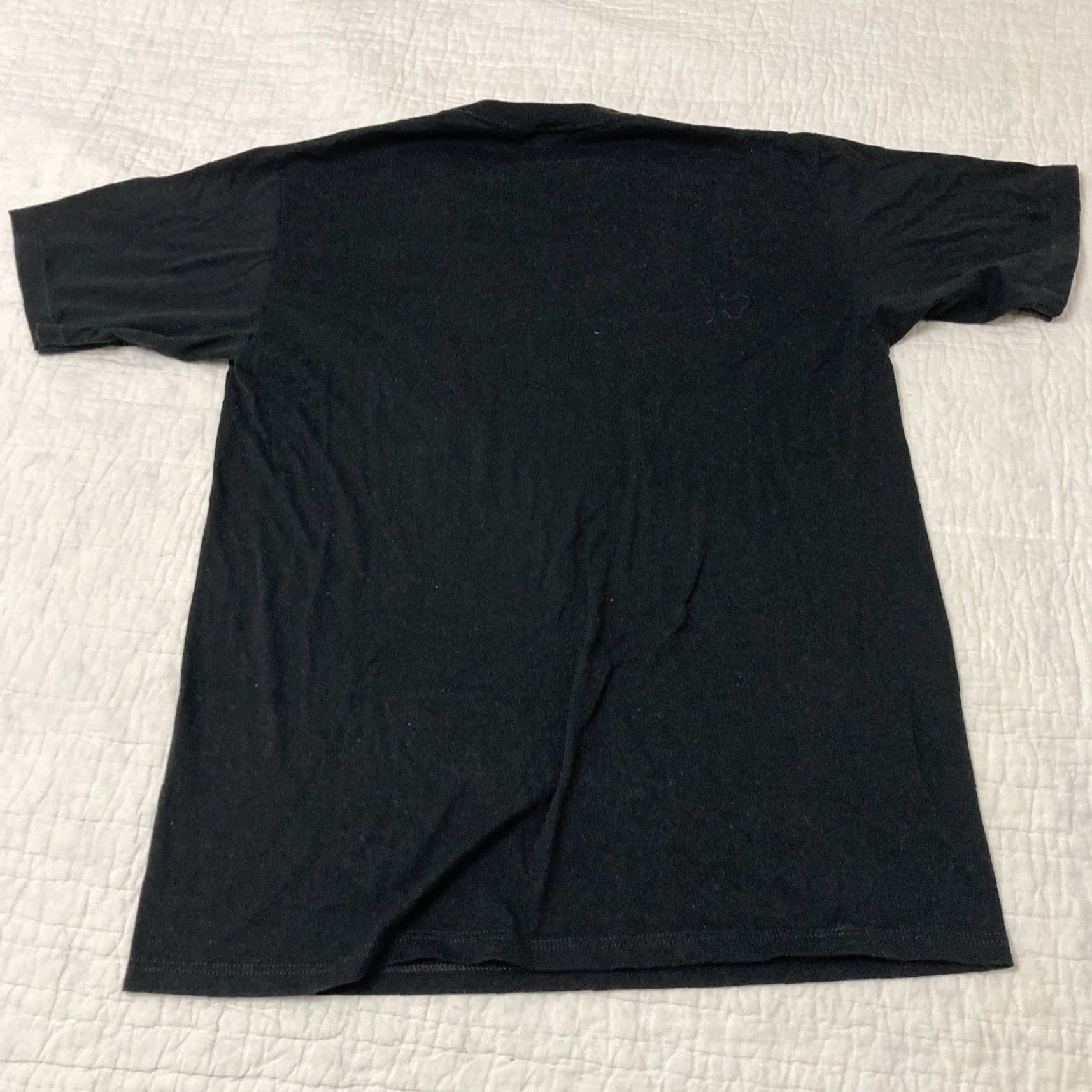 Jerzees VINTAGE Jerzees T Shirt Men’s Large Black USA Made Iowa Hawkeyes Short Sleeve Size US L / EU 52-54 / 3 - 5 Thumbnail