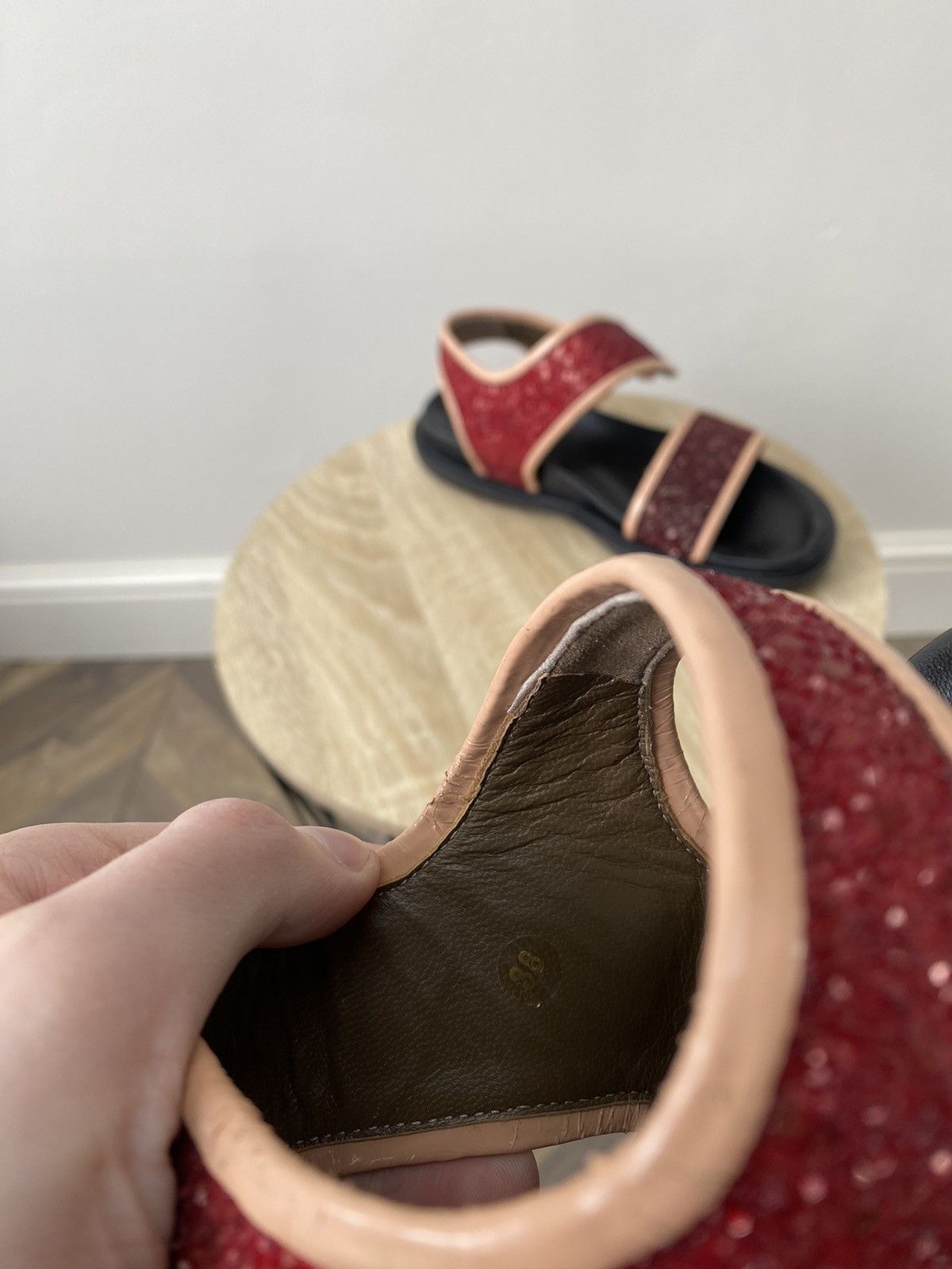 Designer × Marni × Vintage Vintage Marni women’s sandals Size US 8 / IT 38 - 8 Thumbnail