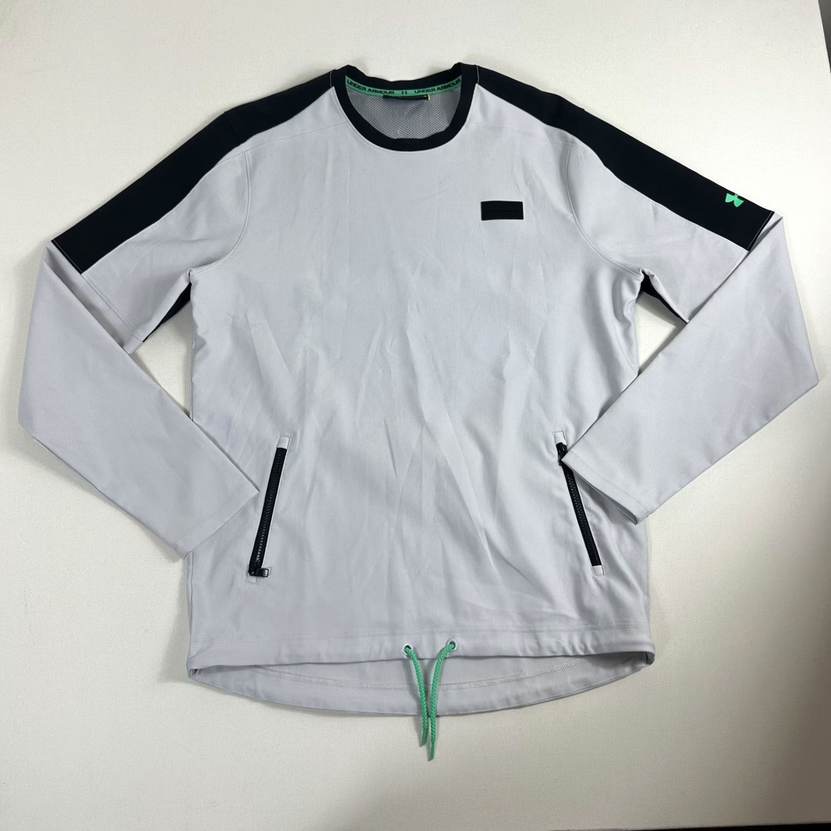 Under Armour UNDER ARMOUR UA PURSUIT WIND MEN SLIP OVER LONG SLEEVE SHIRT GRAY 1290648 002 Size US M / EU 48-50 / 2 - 2 Thumbnail