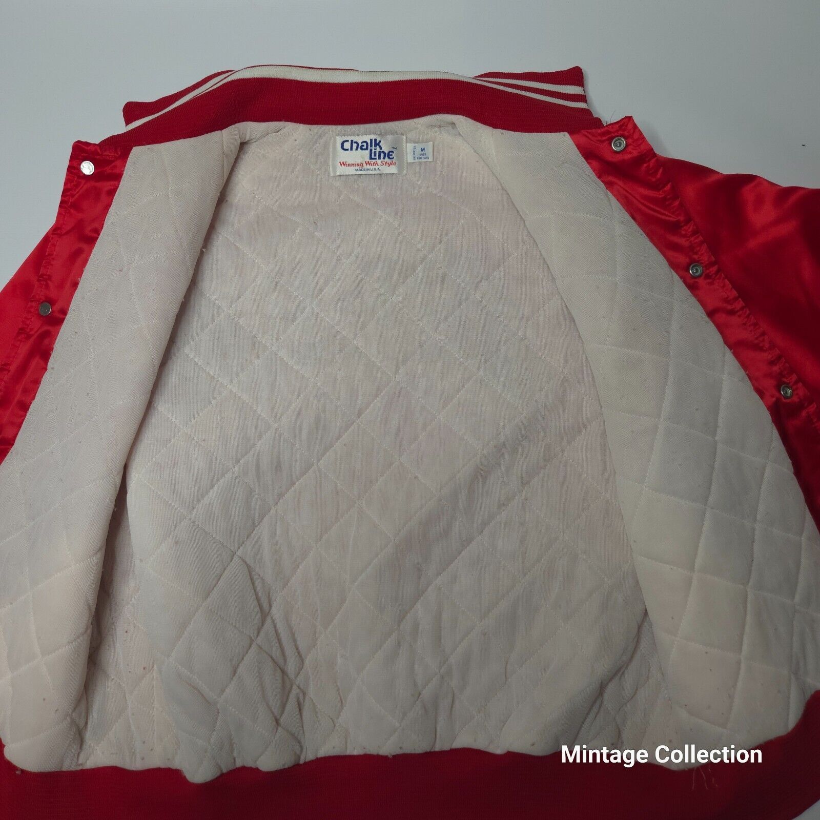 Chalk Line VINTAGE SAN FRANCISCO SF 49ERS CHALK LINE BOMBER JACKET M Size US M / EU 48-50 / 2 - 6 Thumbnail