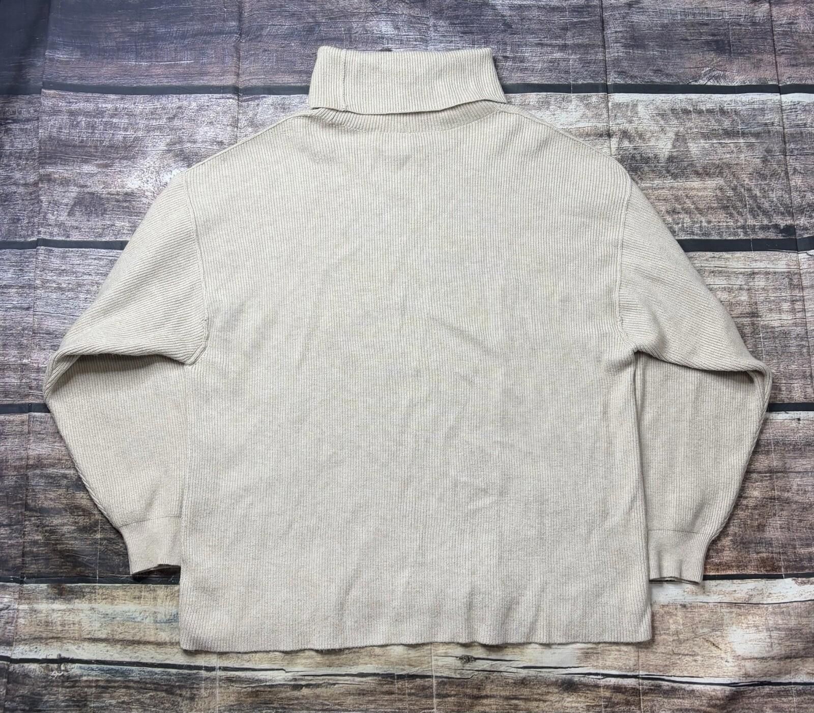 Free People Free People Sweater Women's Large Oversized Pullover Ivory Size L / US 10 / IT 46 - 3 Thumbnail