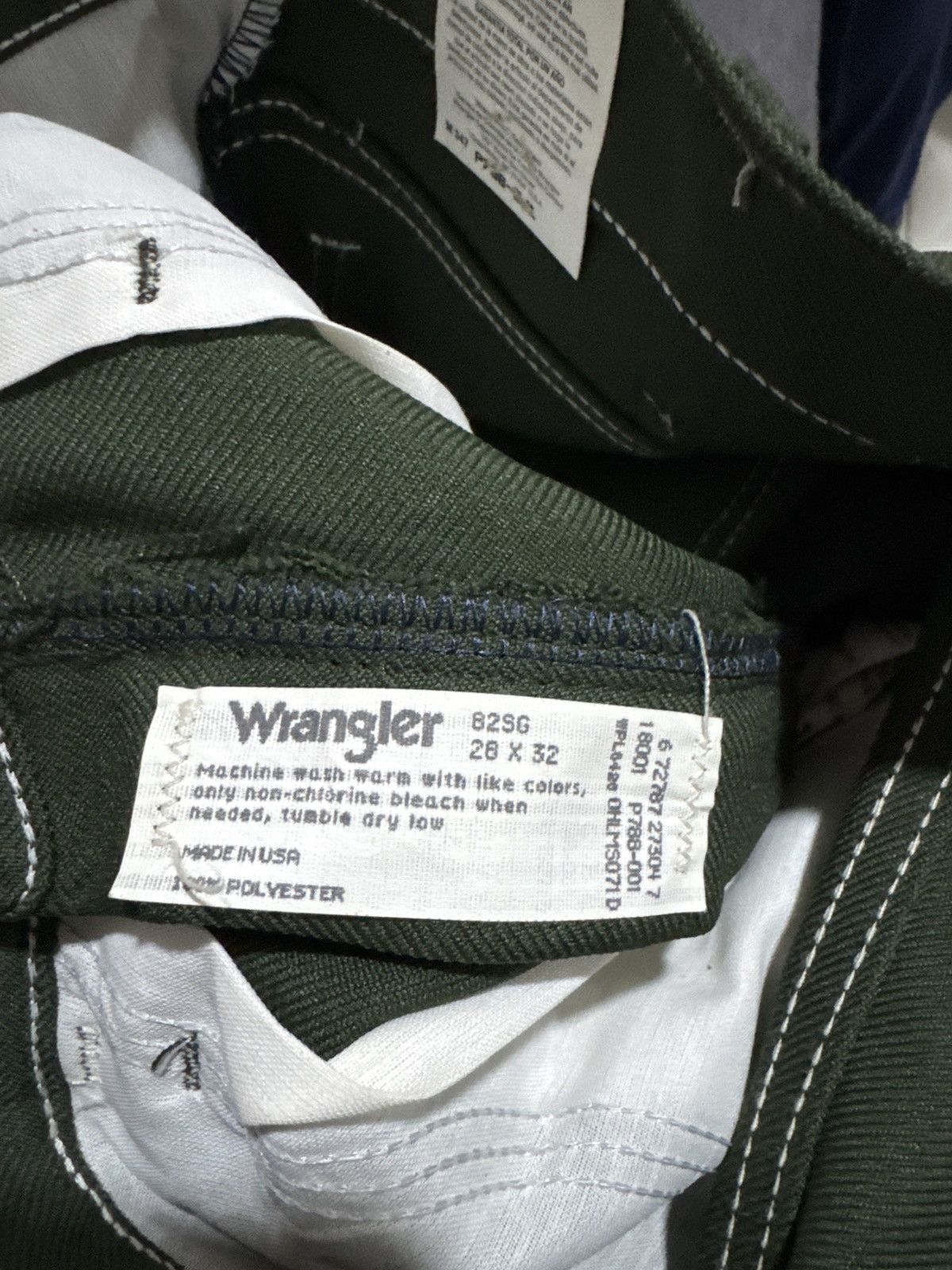 Wrangler Wrangler 82SG Dress Jean 28x32 Olive Green USA Size US 28 / EU 44 - 4 Thumbnail