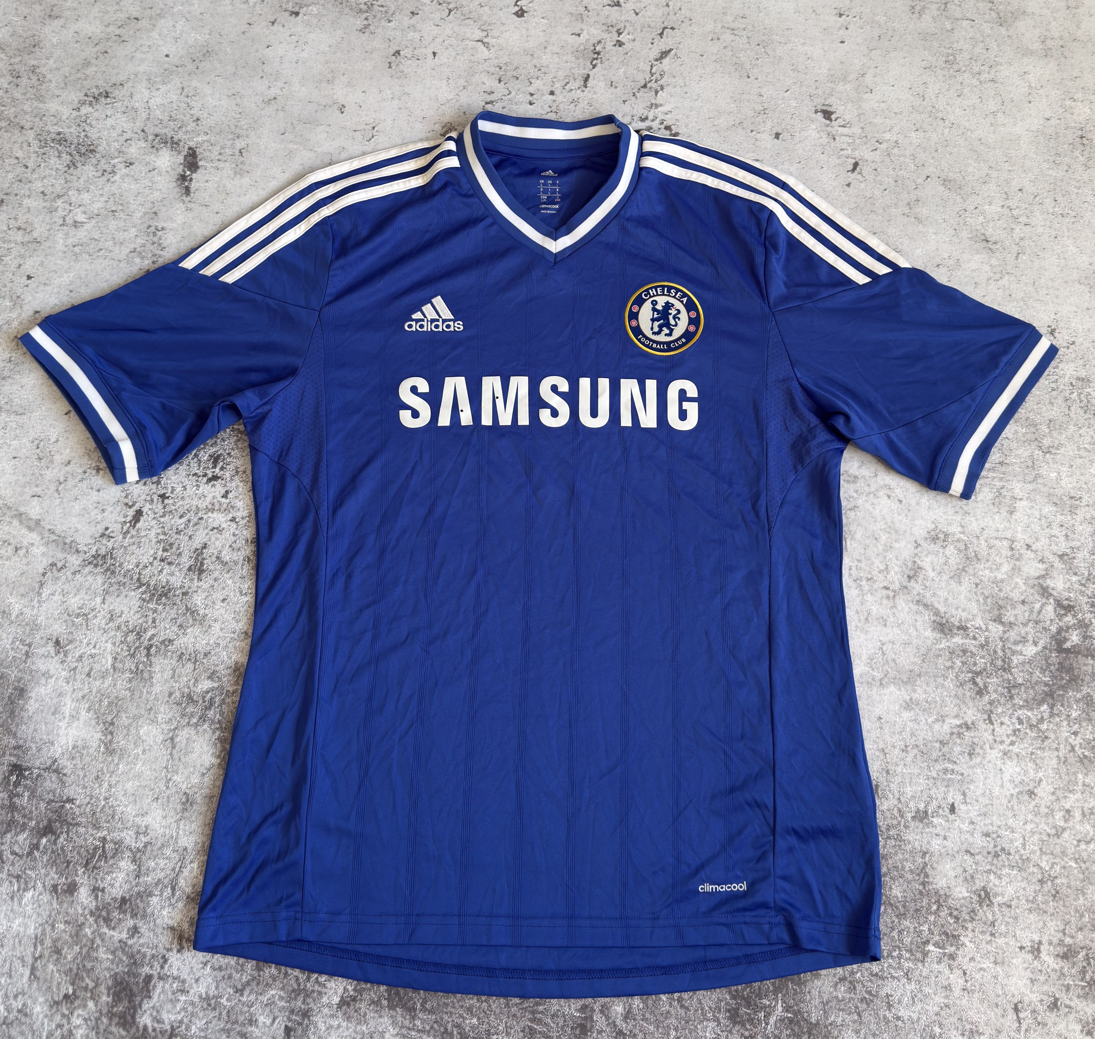 Adidas CHELSEA 2013 2014 HOME FOOTBALL SHIRT SOCCER JERSEY ADIDAS L Size US L / EU 52-54 / 3 - 1 Thumbnail