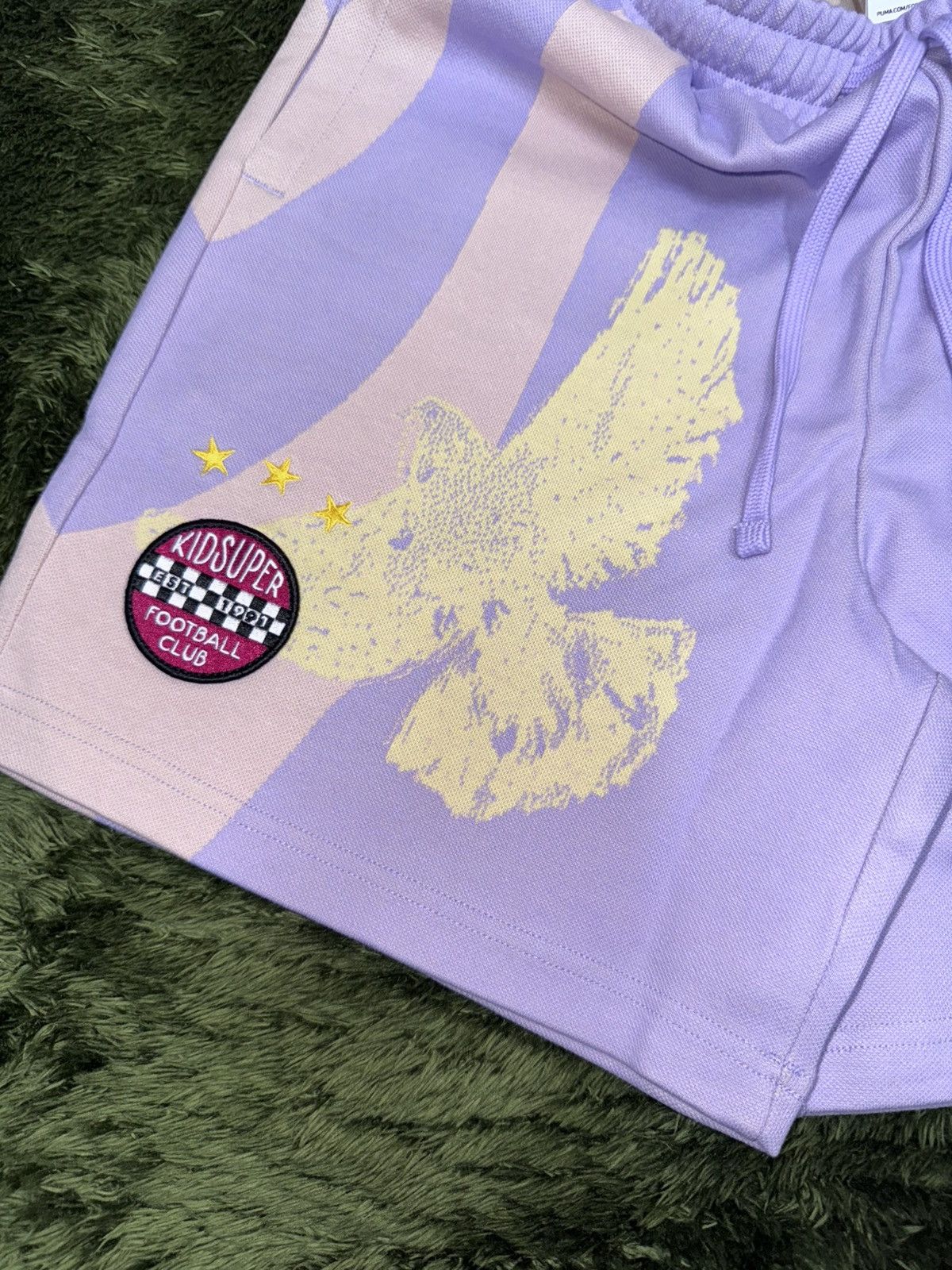 Designer × KidSuper × Puma [S] KIDSUPER STUDIOS X PUMA collaboration shorts violet Size US 32 / EU 48 - 3 Thumbnail