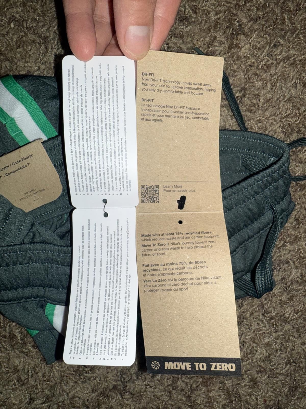 Nike Nike Crossover Women's Dri-FIT 7" Basketball Shorts Sample Size 32" / US 10 / IT 46 - 9 Thumbnail