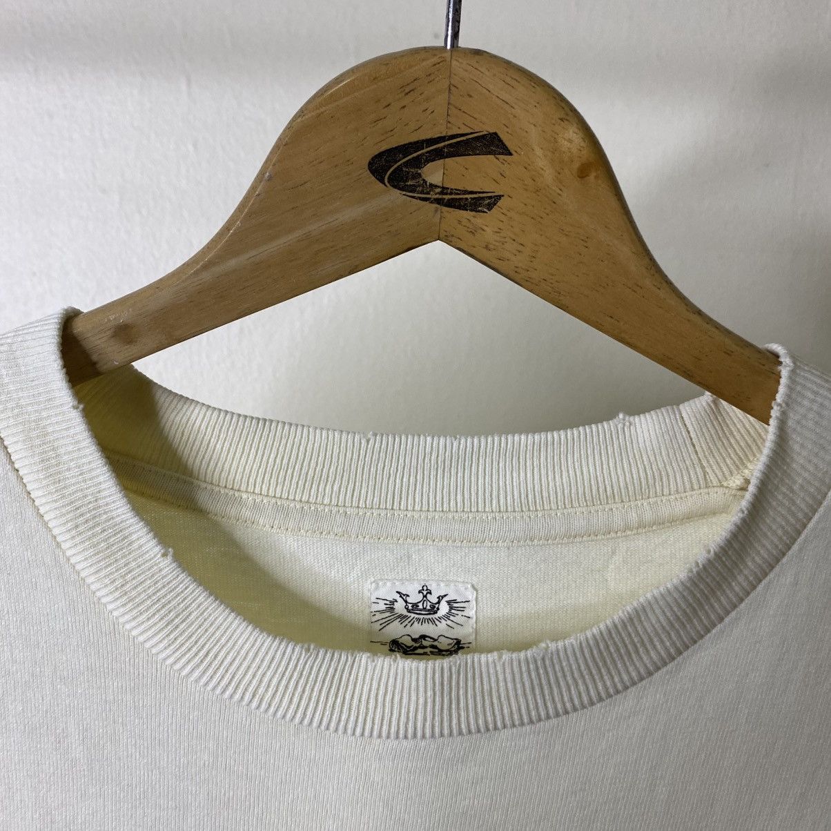 ANATOMICA Single Pocket Soft Yellow Blank T Shirt Size US XL / EU 56 / 4 - 3 Thumbnail