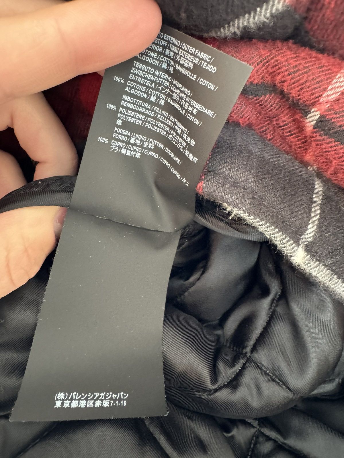 Balenciaga FW 18 Gilet Denim Layer 2 in 1 Plaid Quilted Hood Jacket Size US M / EU 48-50 / 2 - 16 Thumbnail