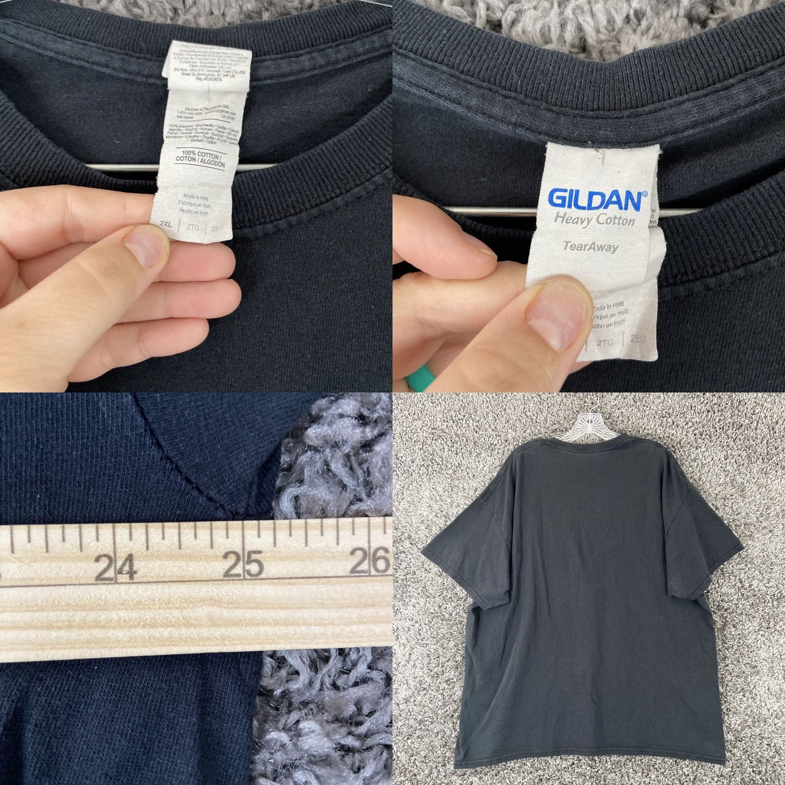 Gildan VINTAGE The Godfather T Shirt Black Men’s 2XL Short Sleeve Buds? Size US XXL / EU 58 / 5 - 8 Thumbnail