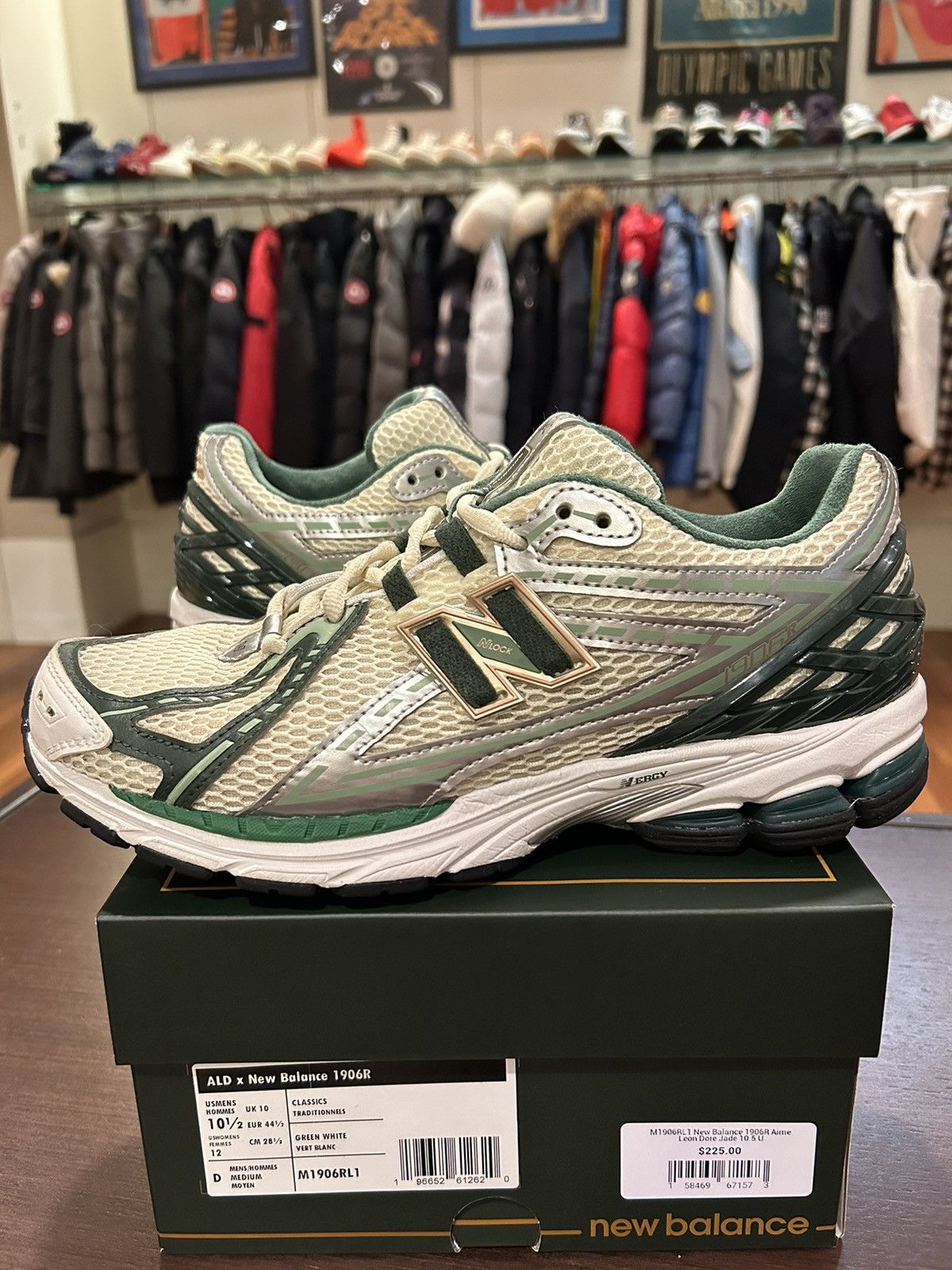 Pre-owned Aime Leon Dore X New Balance 1906r Aime Leon Dore Jade Shoes