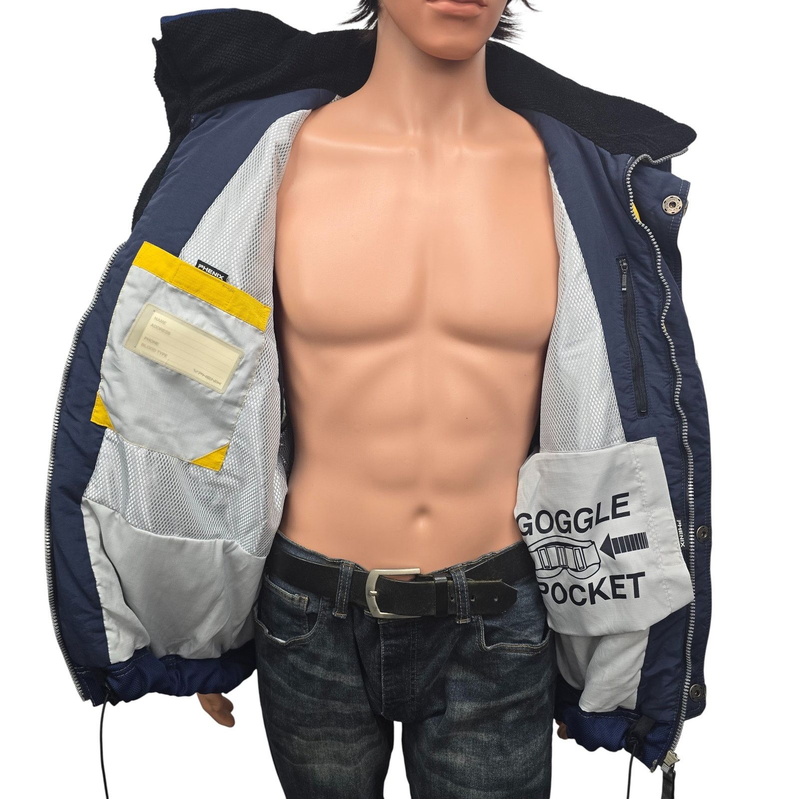 Phenix × Vintage PHENIX Ski Jacket 90s Packable hood Detachable sleeve Zip-up Size US XL / EU 56 / 4 - 11 Thumbnail