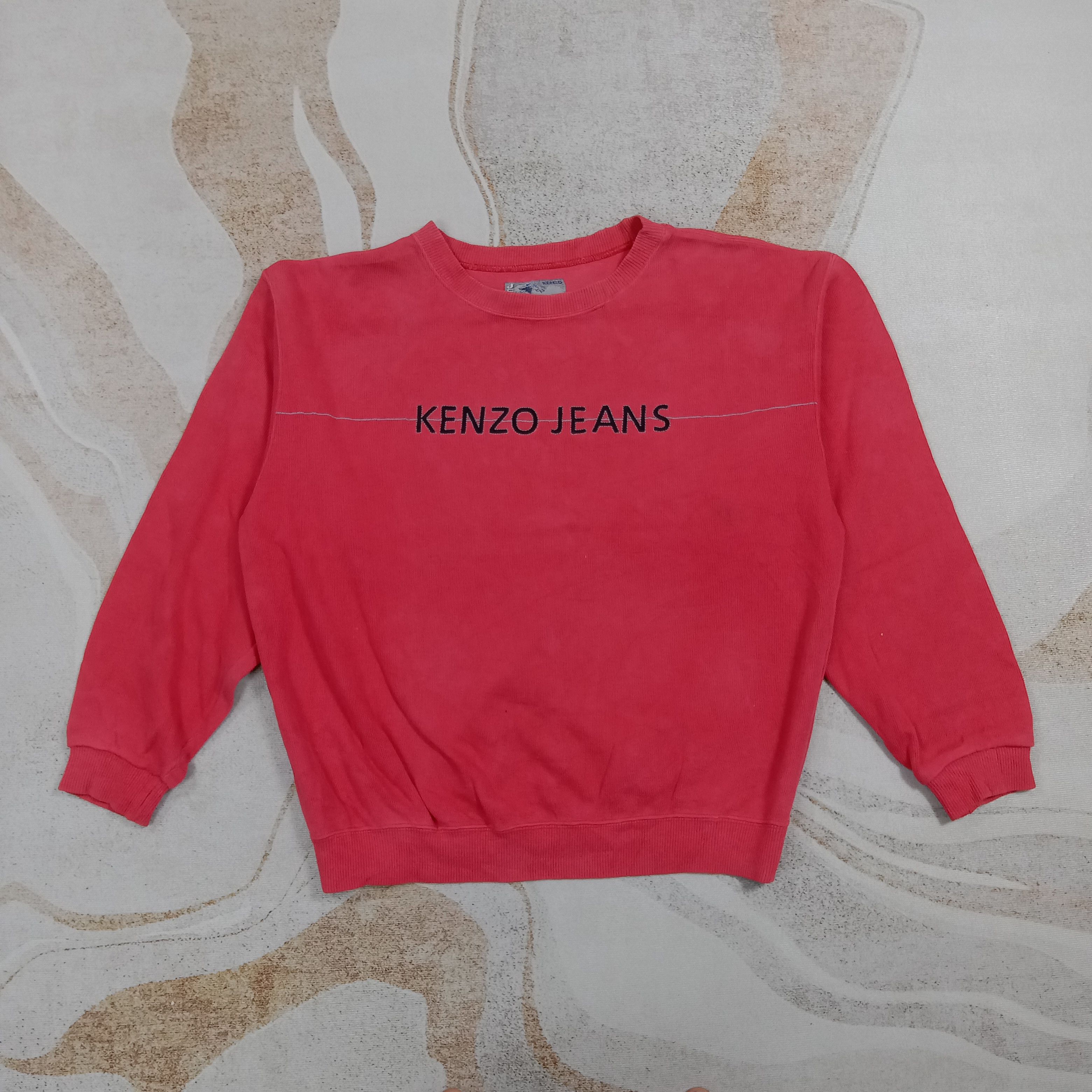 Kenzo Kenzo Jeans Japanese Brand Sweatshirt C271N21 Size US L / EU 52-54 / 3 - 3 Thumbnail