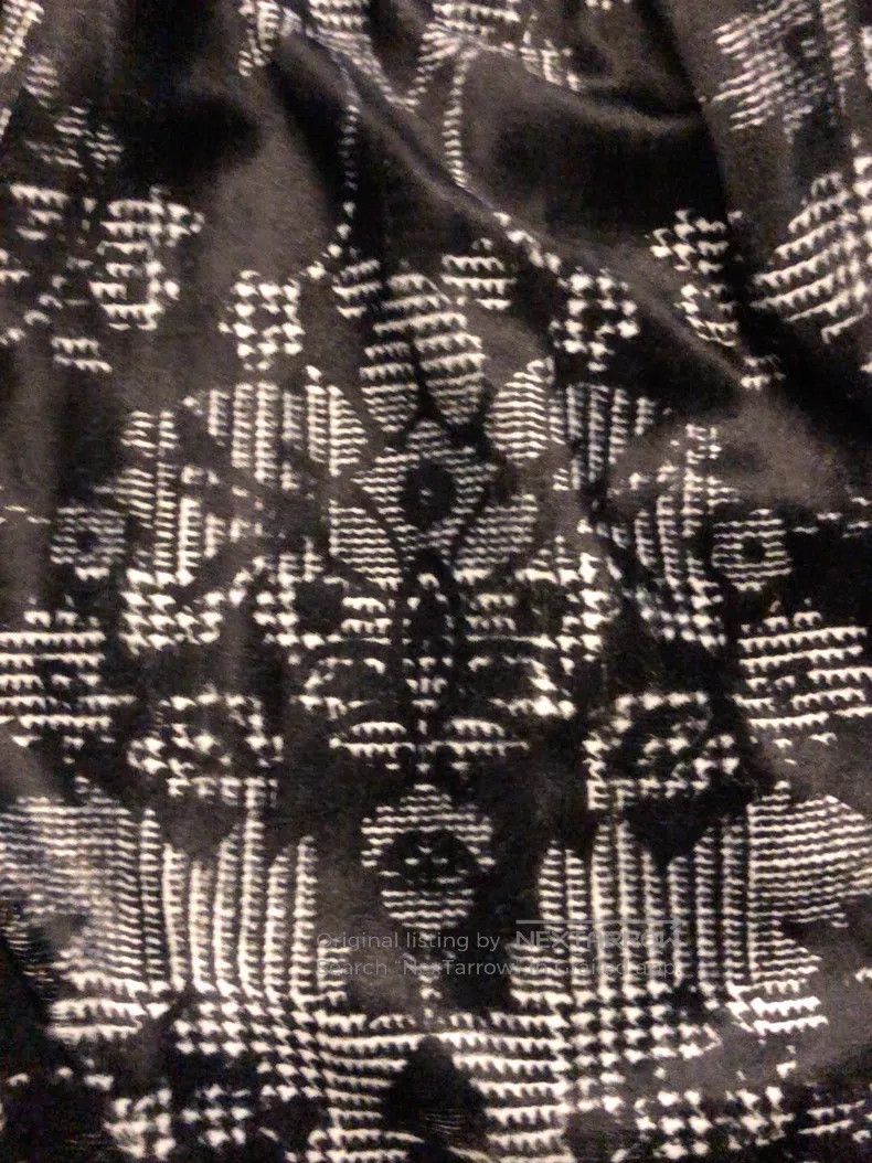 Comme des Garcons Comme Des Garcons size M Vintage Baroque Velvet Skirt Size 22" - 8 Thumbnail