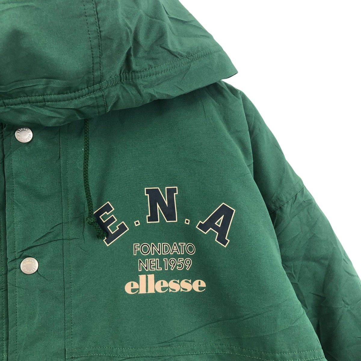 Ellesse ELLESSE Heavyweight Coat Ski Fur Lining Hooded Jacket Size US L / EU 52-54 / 3 - 5 Thumbnail