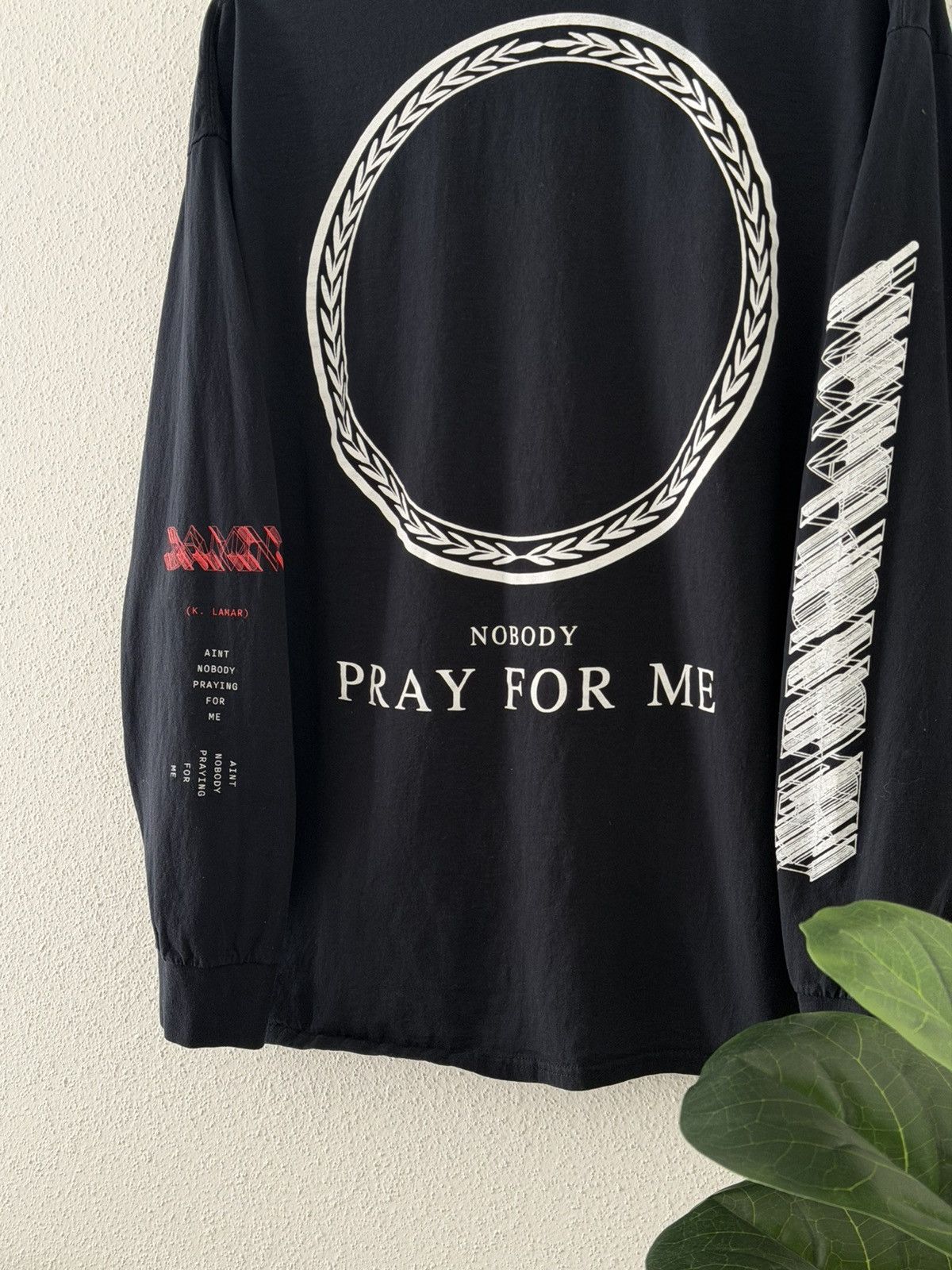 Kendrick Lamar TDE KENDRICK LAMAR NOBODY PRAY FOR ME TOUR CONCERT LS TSHIRT Size US XXL / EU 58 / 5 - 2 Thumbnail