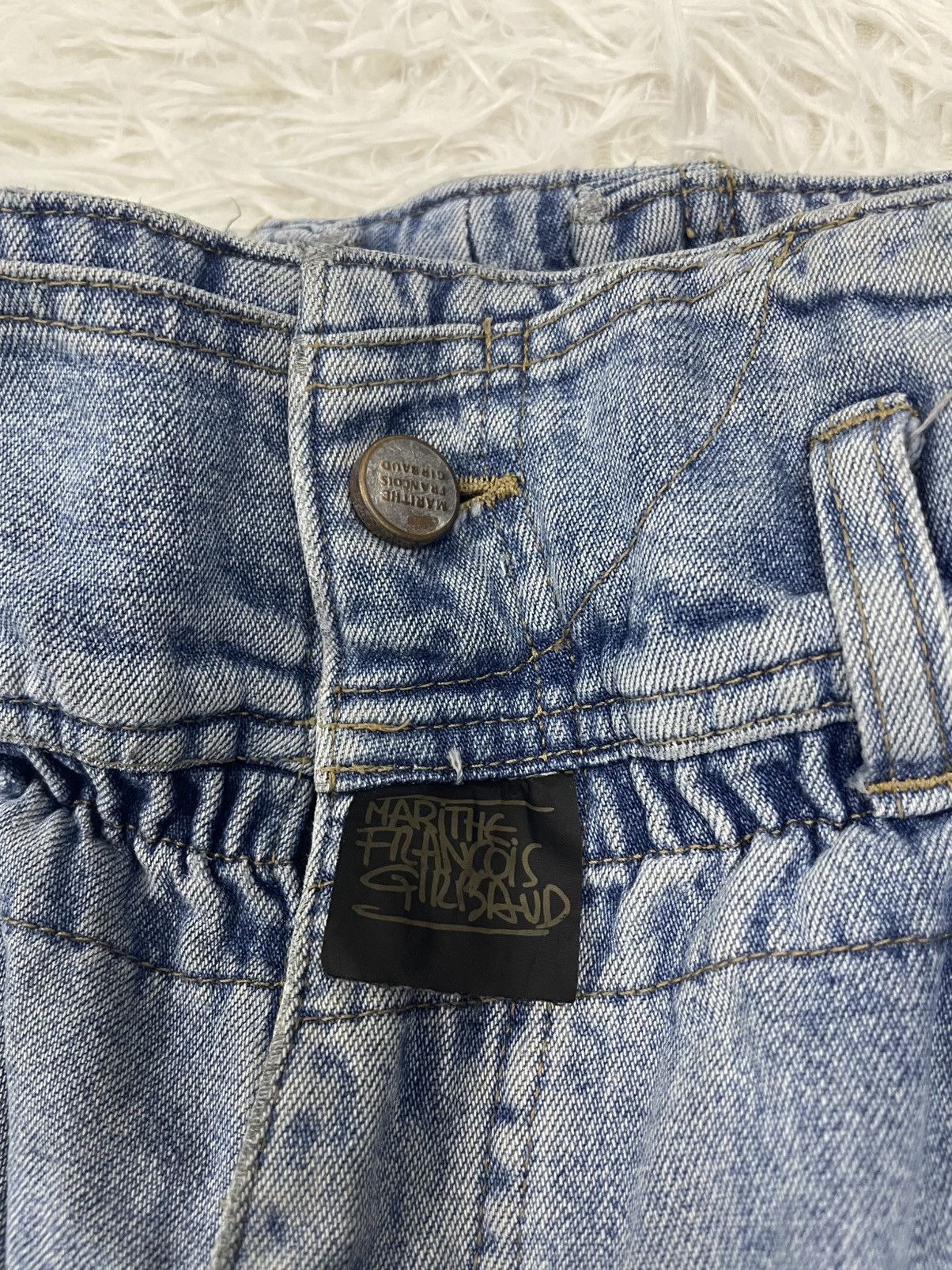 Marithe + Francois Girbaud High Waist Side Buttons Marithe Francois Girbaud Jeans Pant Size US 29 - 10 Thumbnail