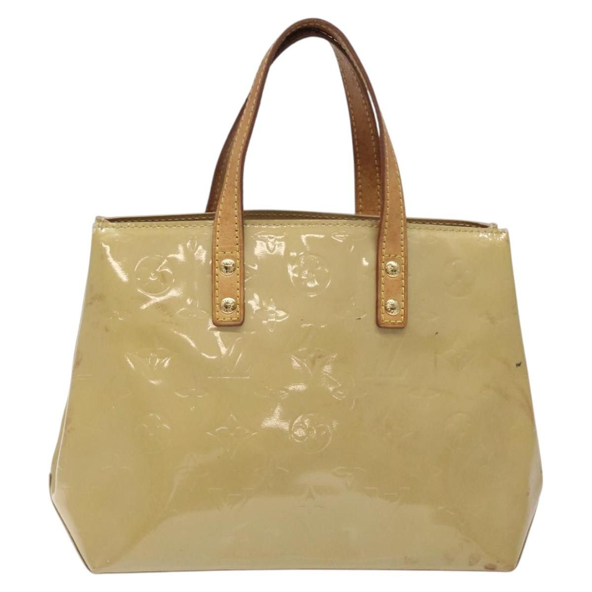 Louis Vuitton LOUIS VUITTON Monogram Vernis Reade PM Hand Bag Beige M91334 Size ONE SIZE - 2 Thumbnail