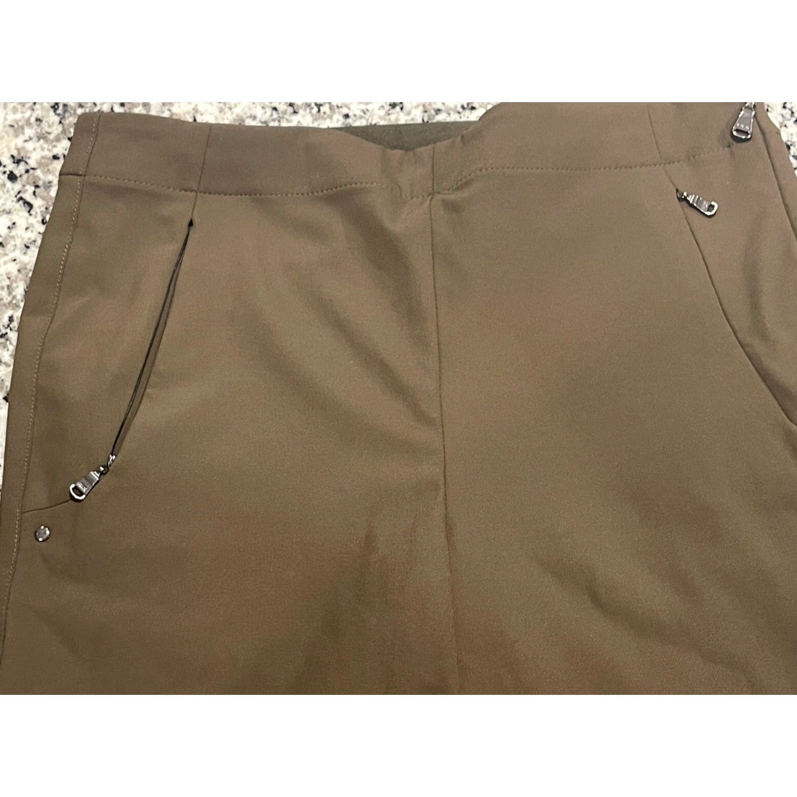RLX Ralph Lauren RLX Ralph Lauren Golf Stretch Pants Women's Size 6 Green Chino Flat Front 28" Inseam Stretch Machine Washable Womens Size 28" / US 6 / IT 42 - 2 Thumbnail