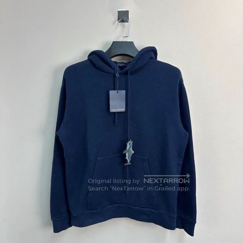 Louis Vuitton Louis Vuitton Ocean Collection Beaded Shark Hoodie Size US XL / EU 56 / 4 - 1 Thumbnail