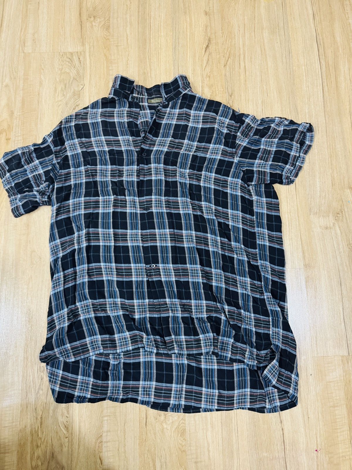 Y's × Yohji Yamamoto Yohji Yamamoto Rayon shirt 241 Size US L / EU 52-54 / 3 - 1 Thumbnail