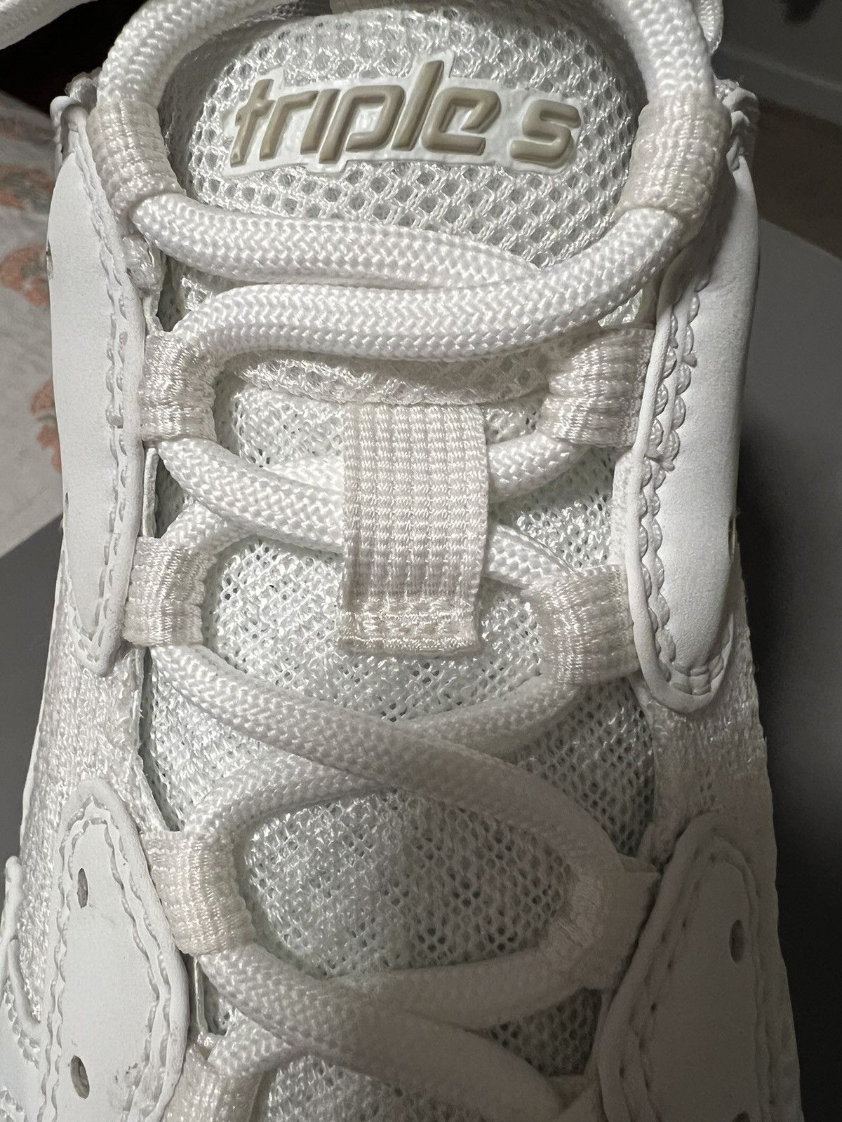 Balenciaga All White Clear Sole Triple S Size US 11 / EU 44 - 4 Thumbnail