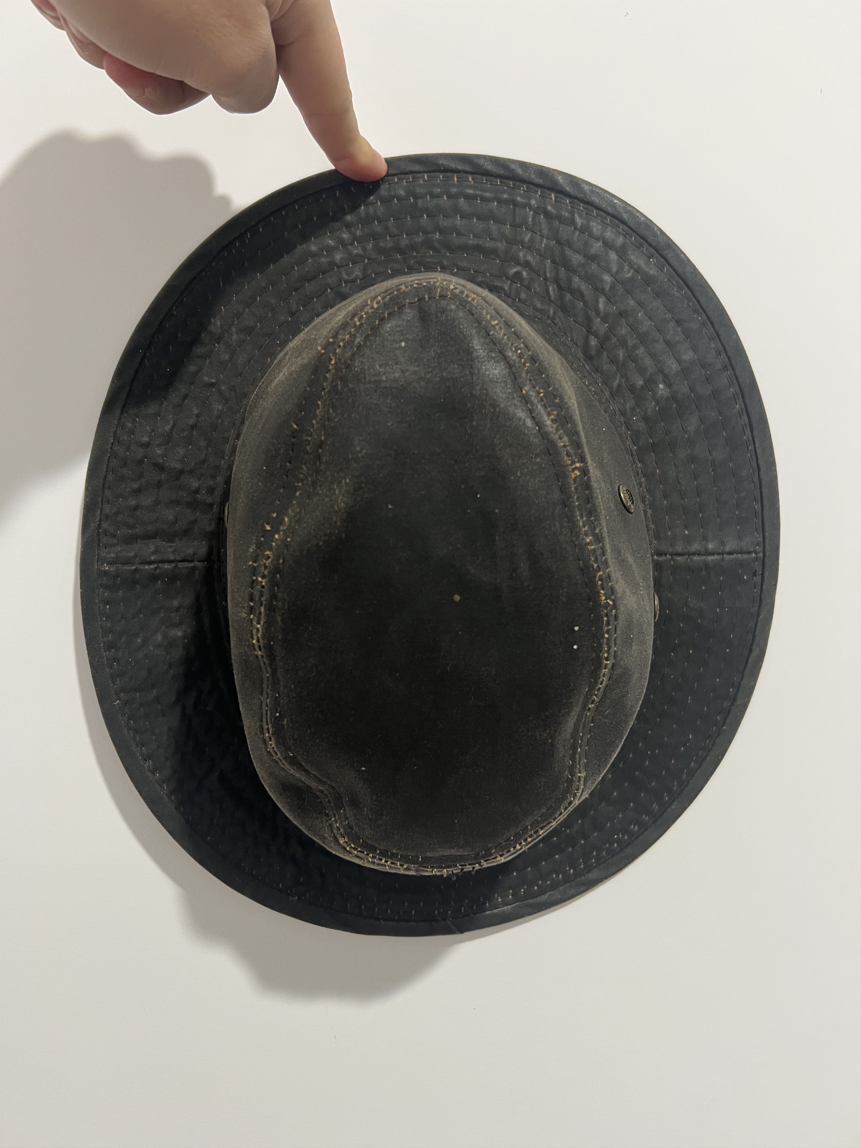 Stetson × Vintage Vintage Stetson Gambler Style Cowboy Hat Size ONE SIZE - 5 Thumbnail