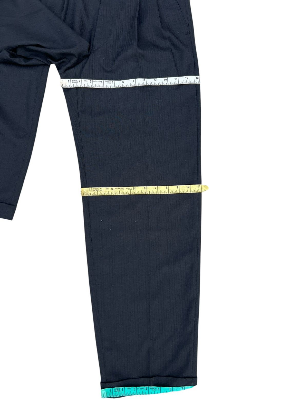 Y's for Men × Yohji Yamamoto Vintage 1998 S/S Yohji Yamamoto Y’s for Men Stripe Trouser Size US 29 - 5 Thumbnail